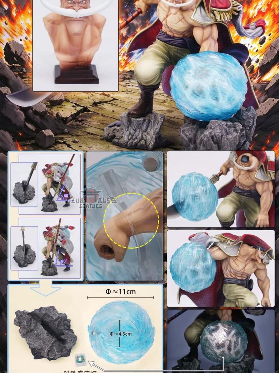 One Piece Jacksdo Studio Scene Whitebeard
