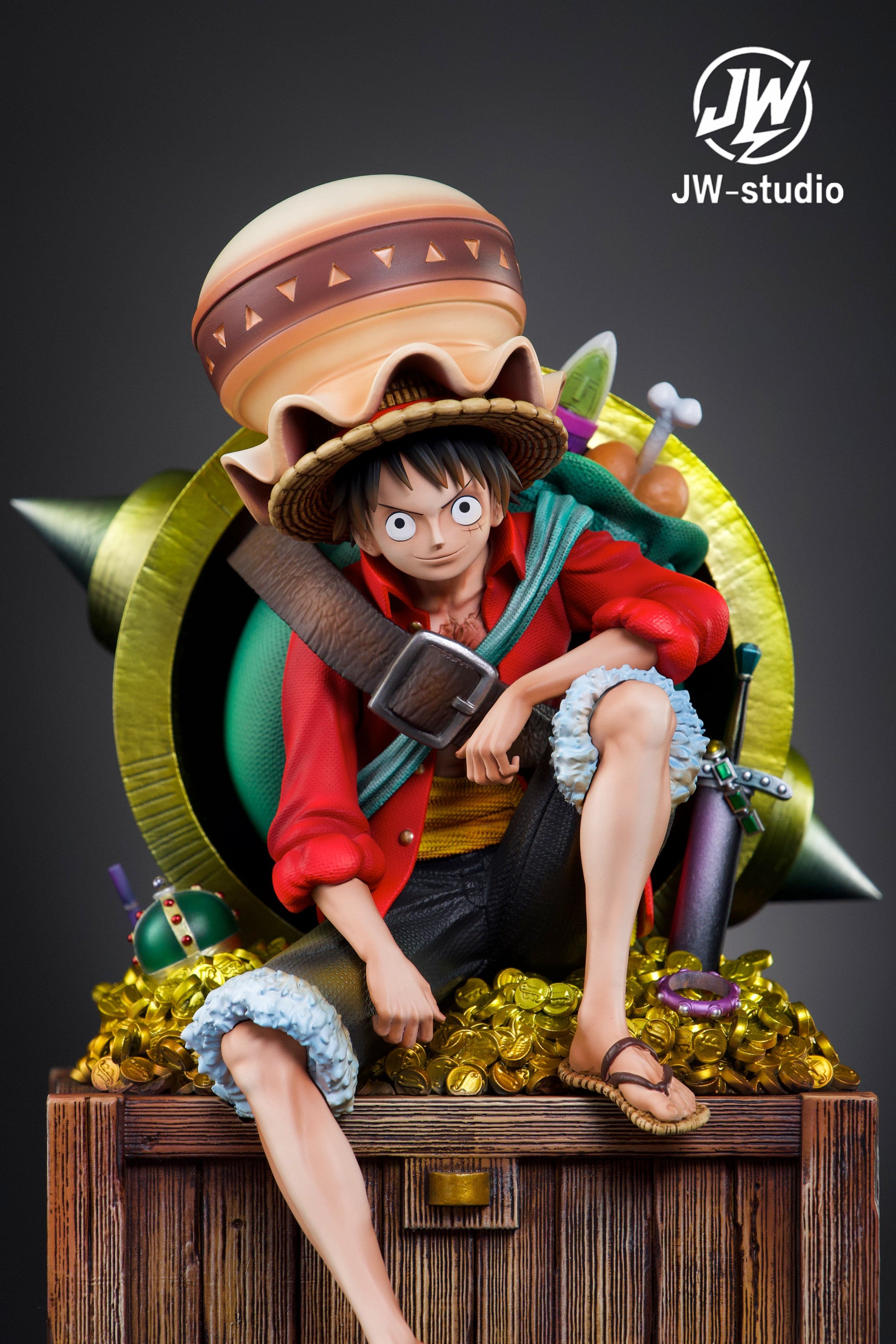One Piece JW Studio Luffy Throne 2