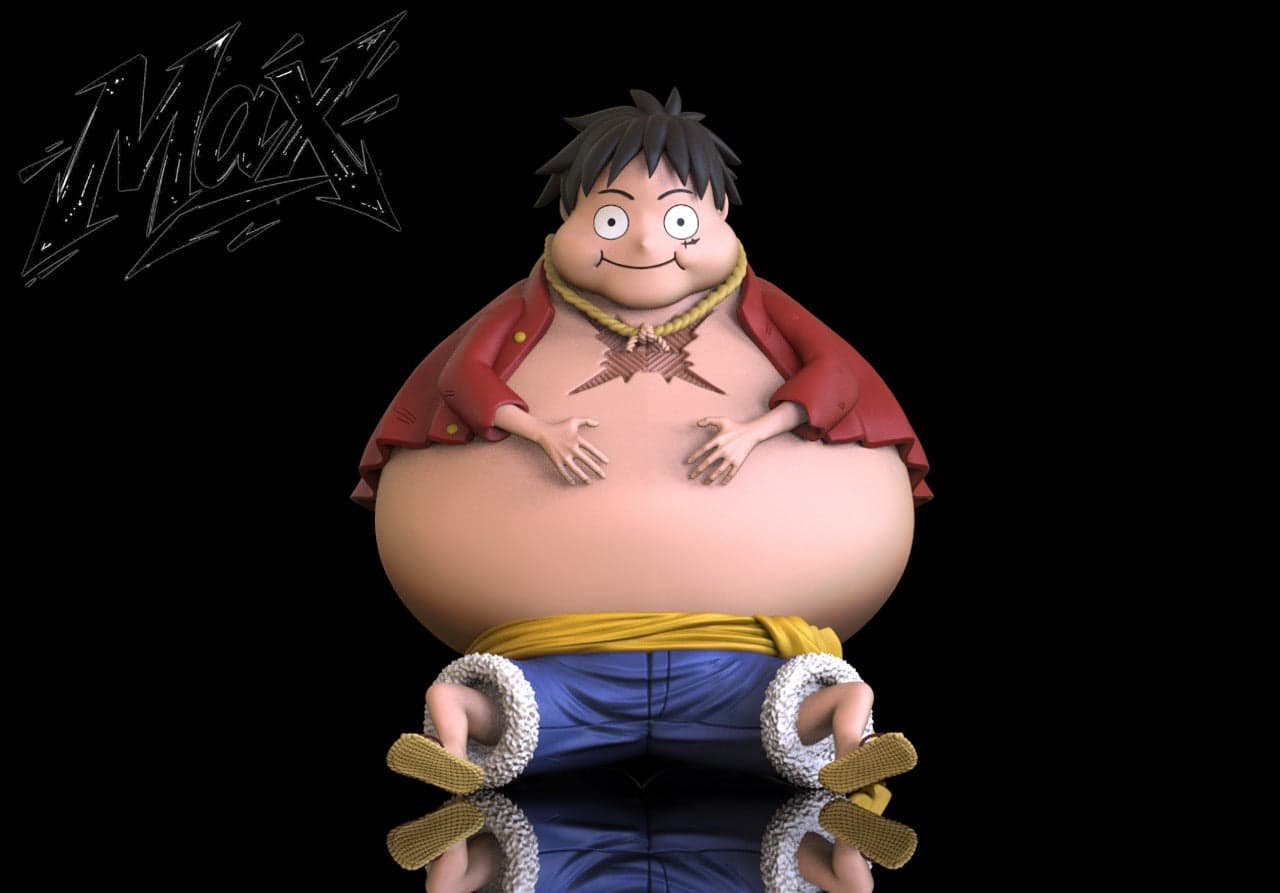 One Piece Max Studio Big Belly Luffy 1