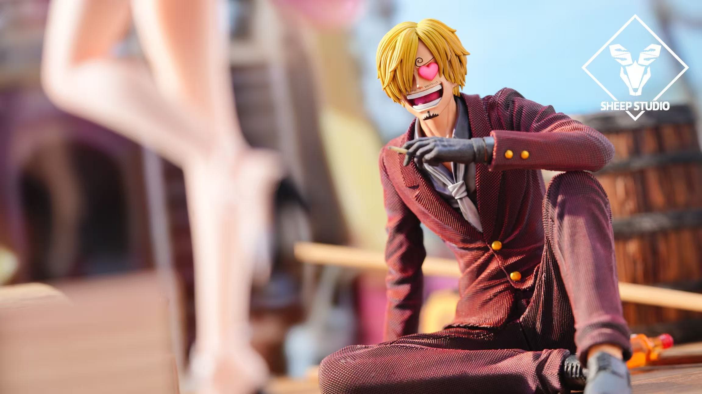 One Piece Sheep Studio Sitting Sanji 4
