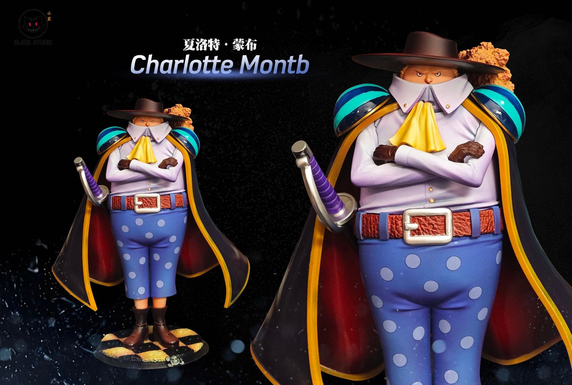 One Piece Black Studio Montb x Mobile 3