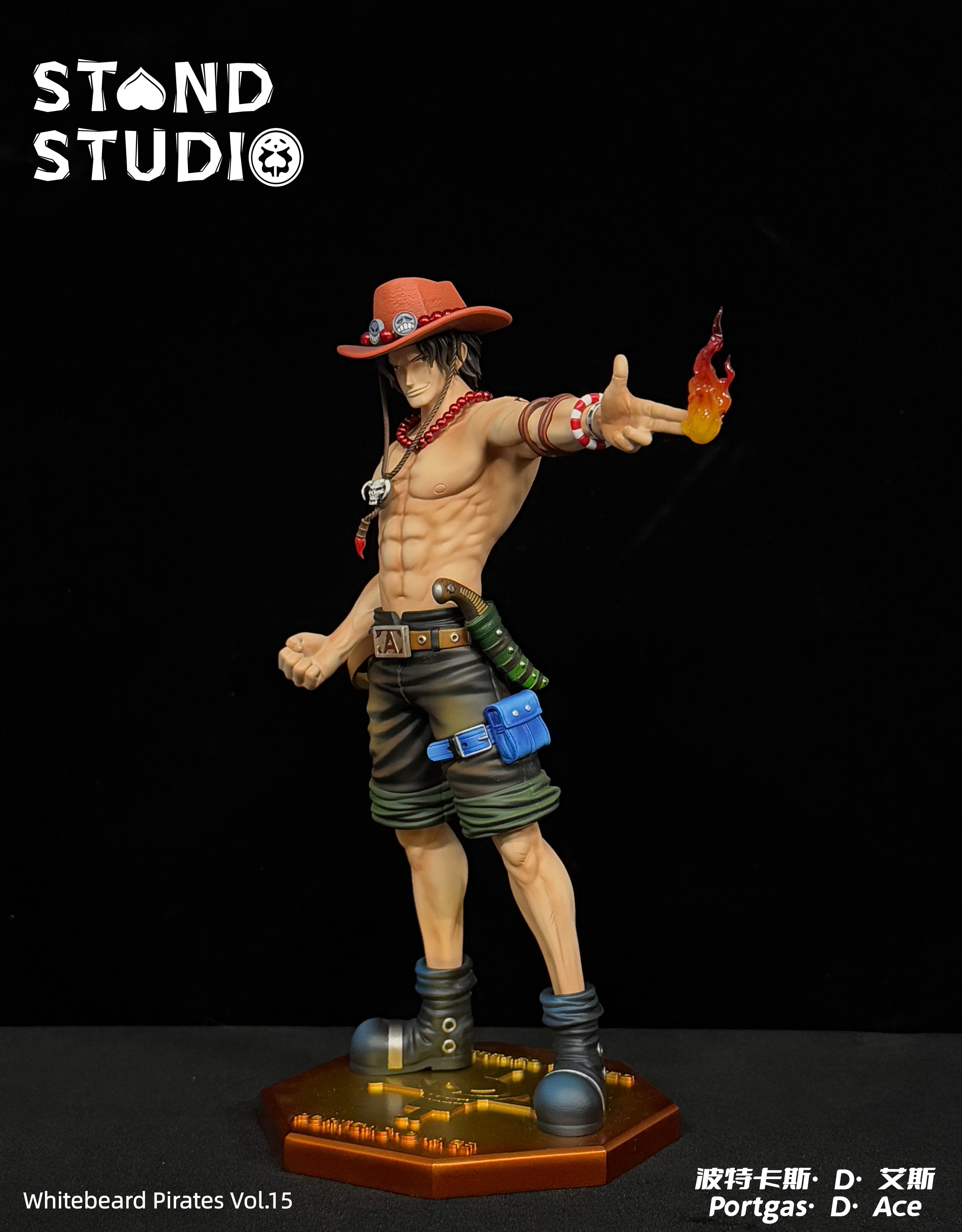 One Piece Stand Studio Portgas D Ace 3