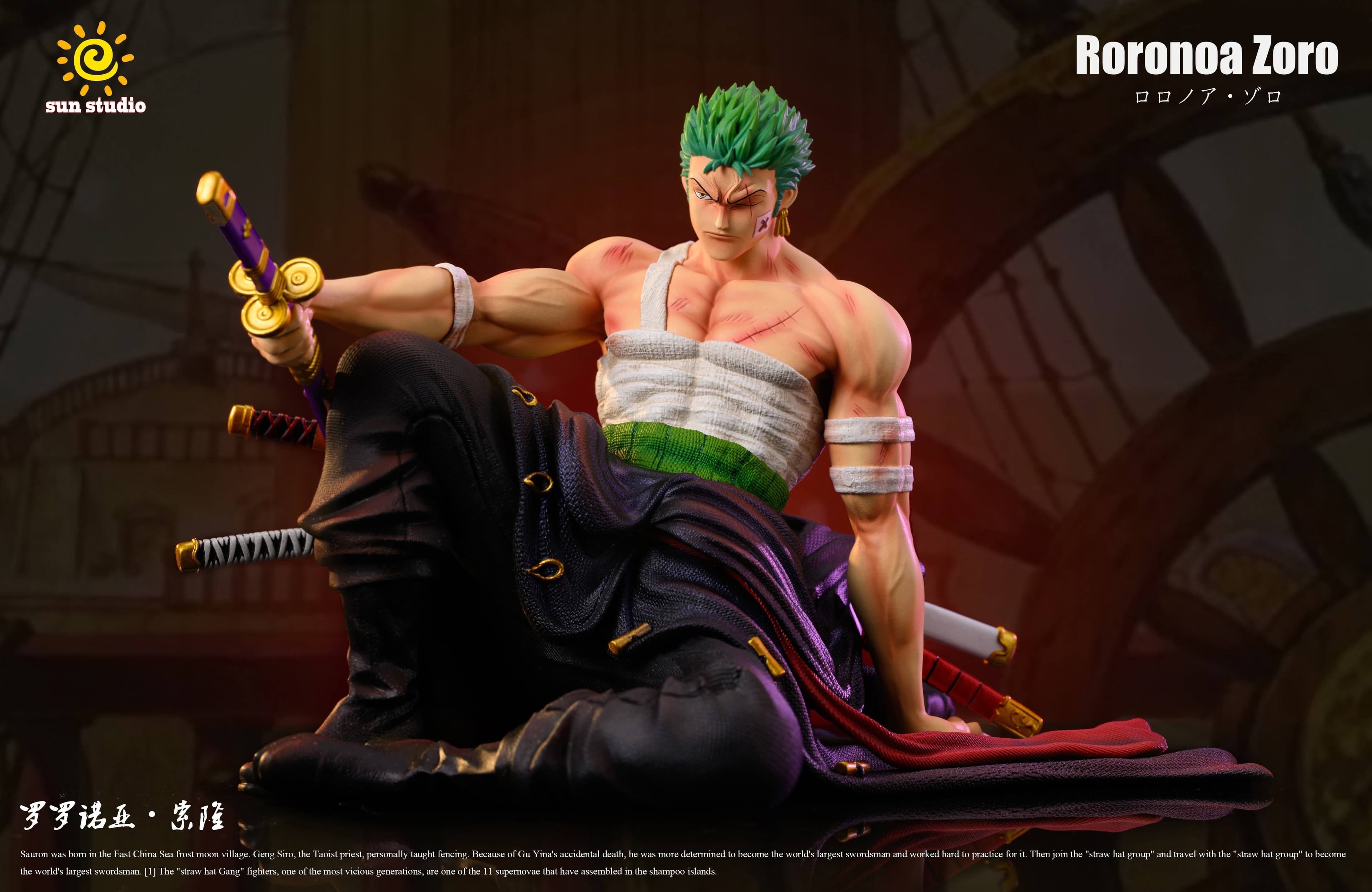 One Piece Sun Studio Zoro 3