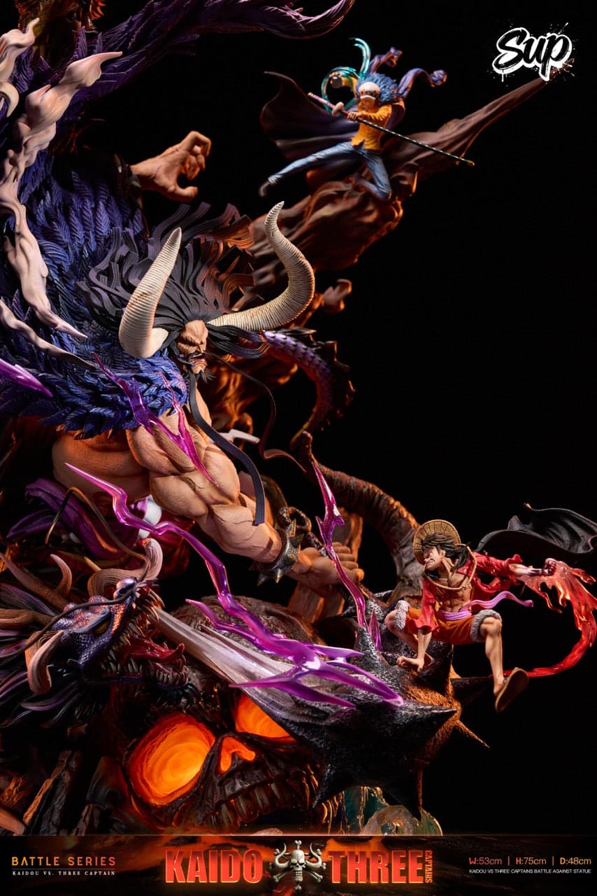 One Piece Sup Studio Kaido Vs Luffy x Law x Kid 2