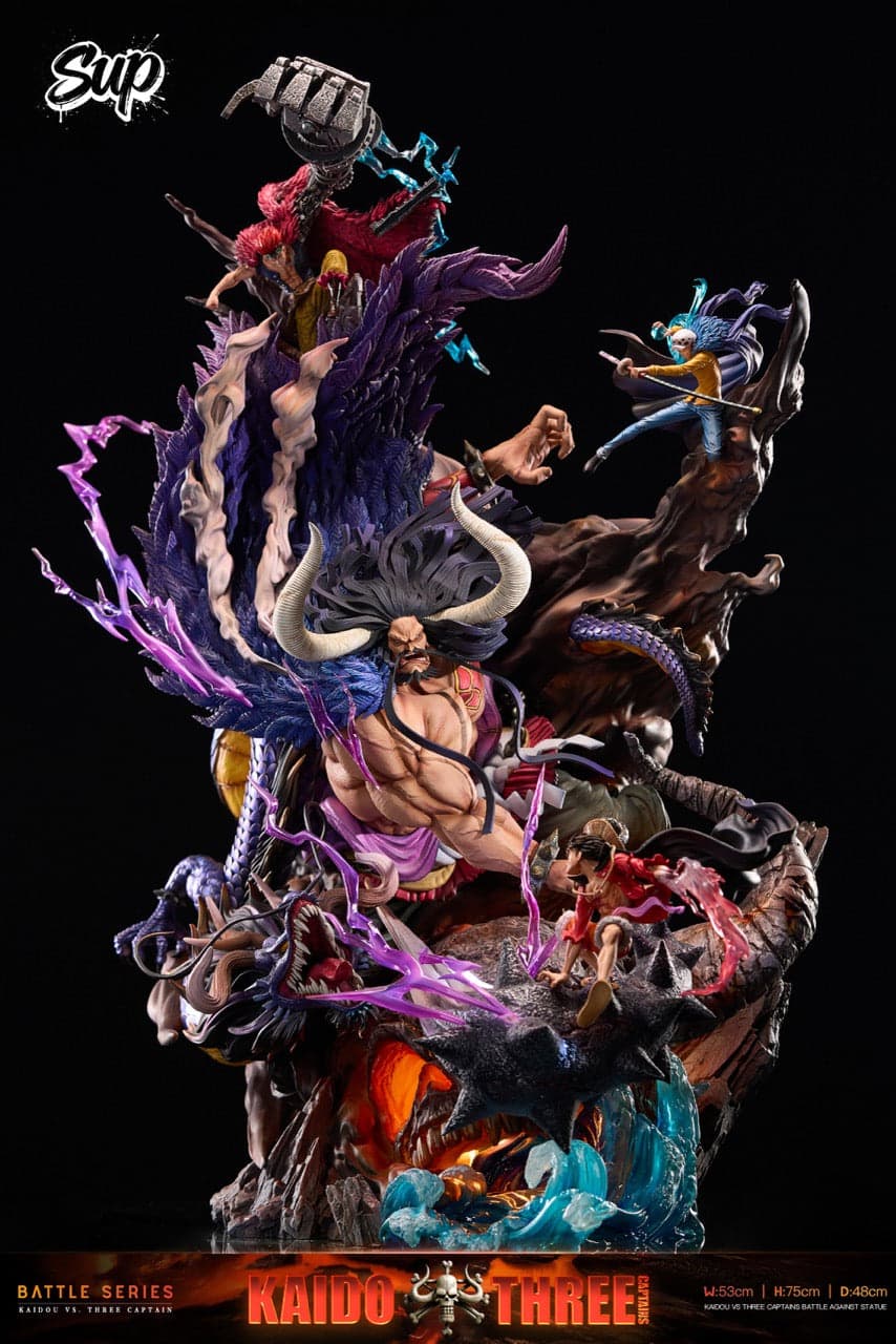 One Piece Sup Studio Kaido Vs Luffy x Law x Kid 3