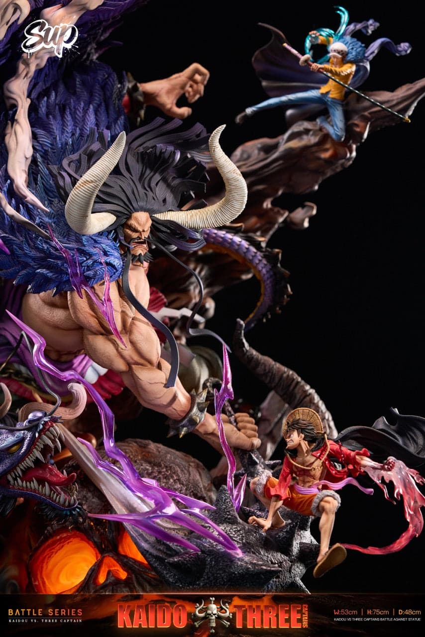 One Piece Sup Studio Kaido Vs Luffy x Law x Kid 5