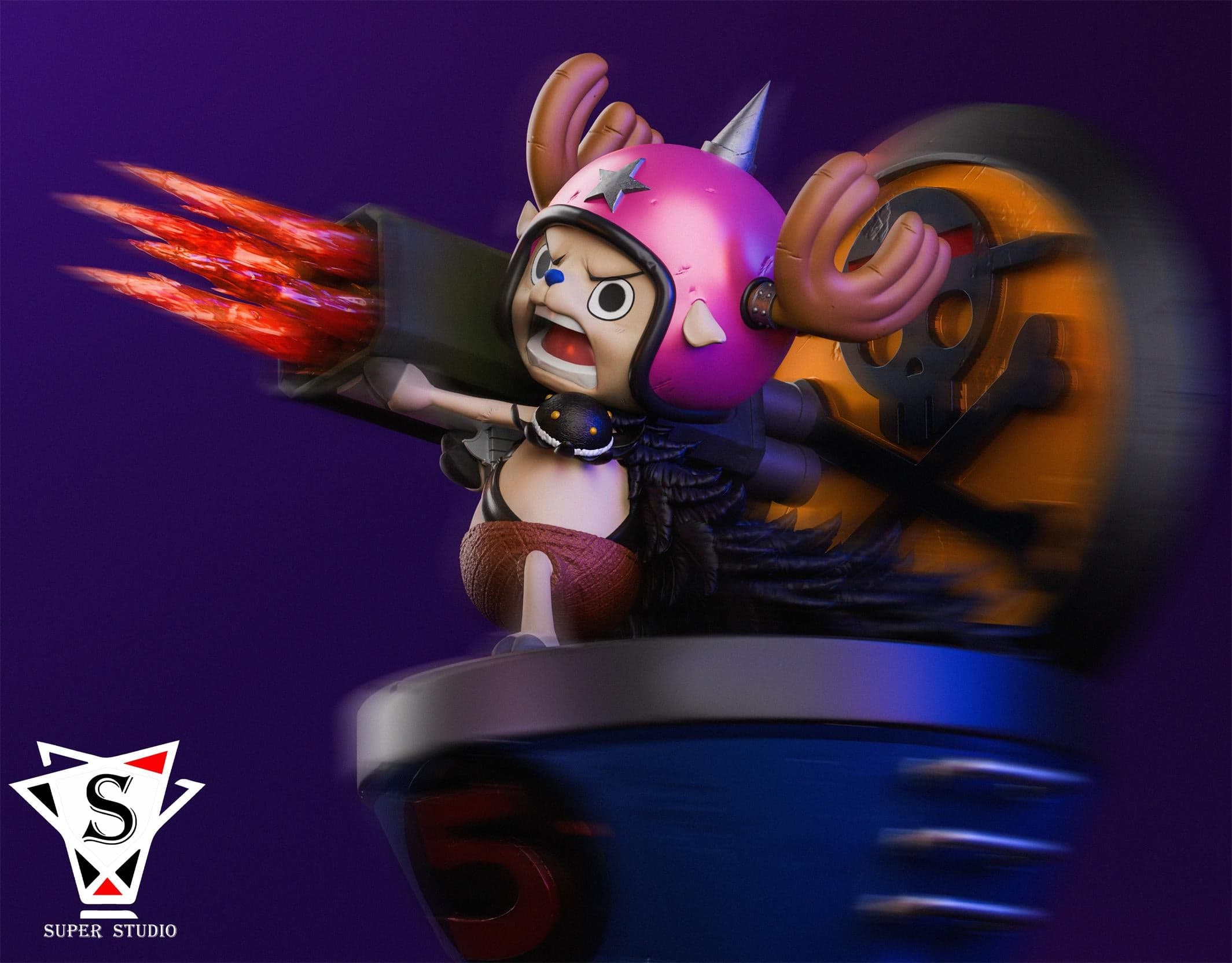 One Piece Super Studio Chopper The Tank Commander 4
