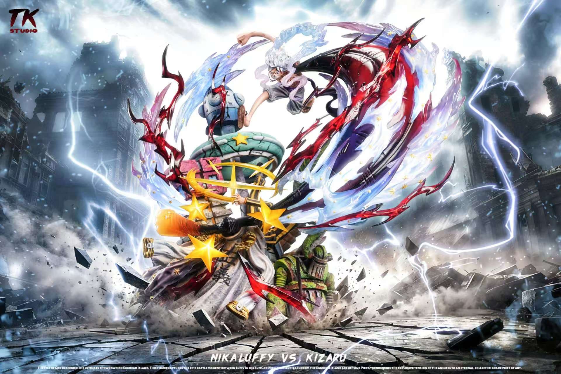 One Piece TK Studio Nika Luffy Vs Kizaru Borsalino 1