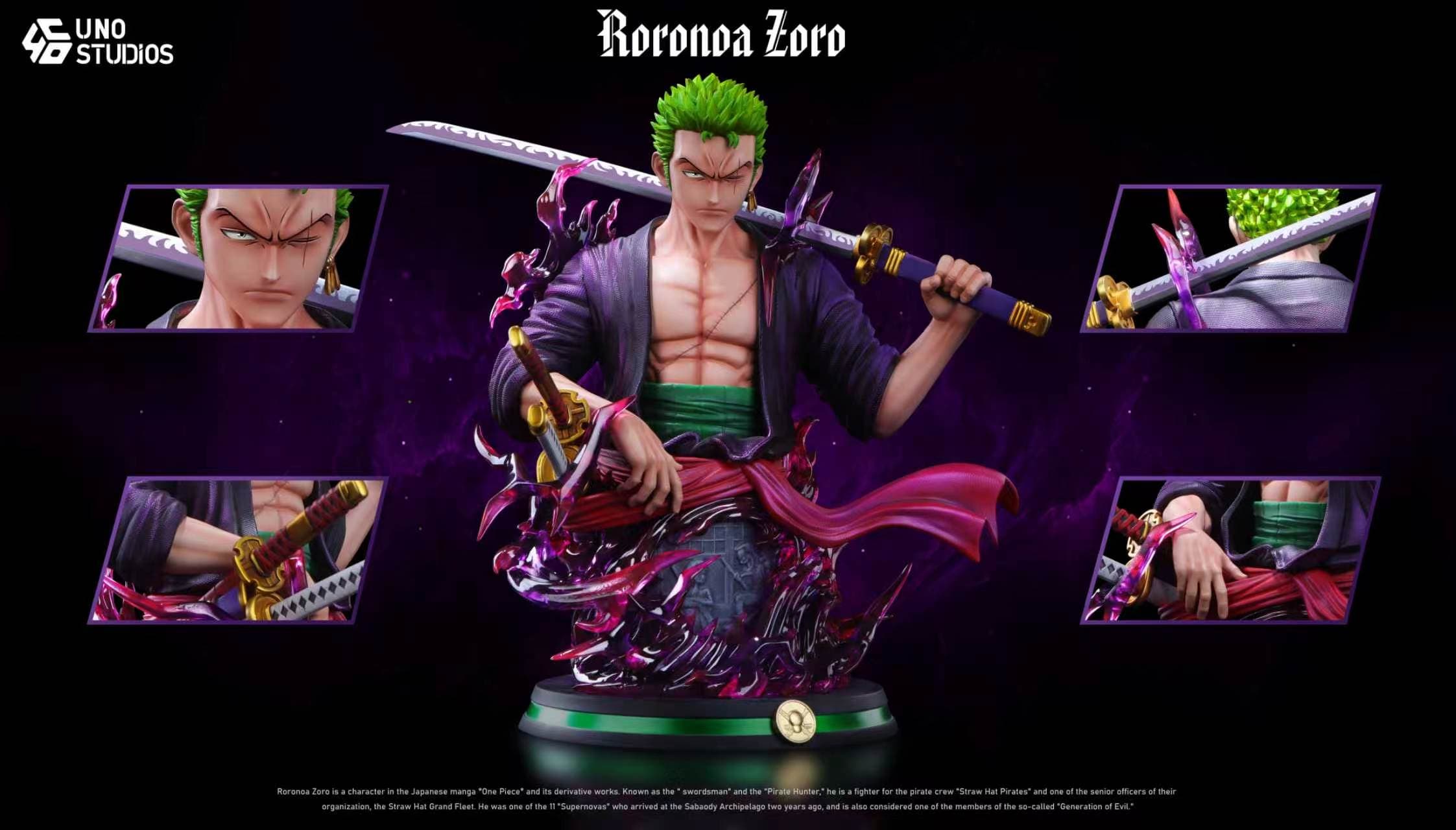 One Piece UNO Studio Roronoa Zoro V2 1
