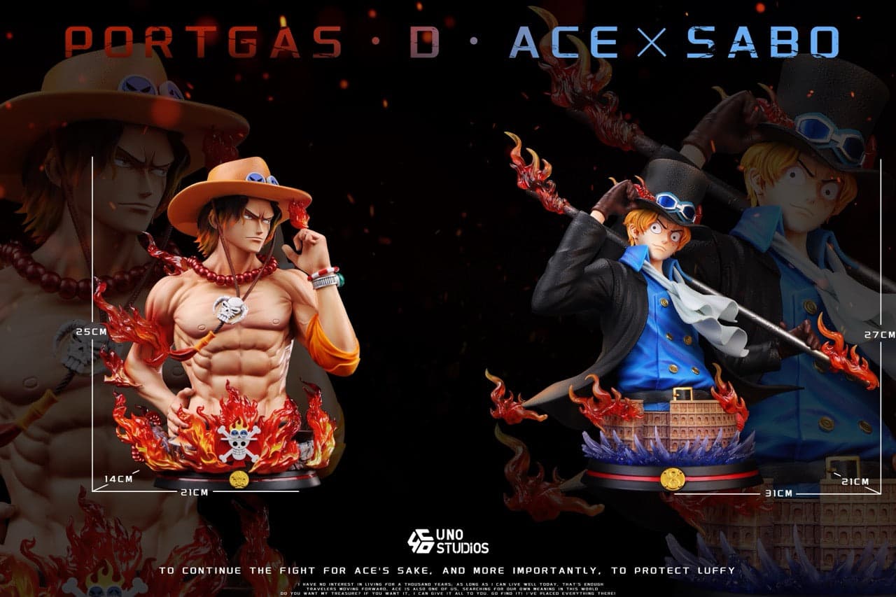 One Piece UNO Studio Sabo Bust 5