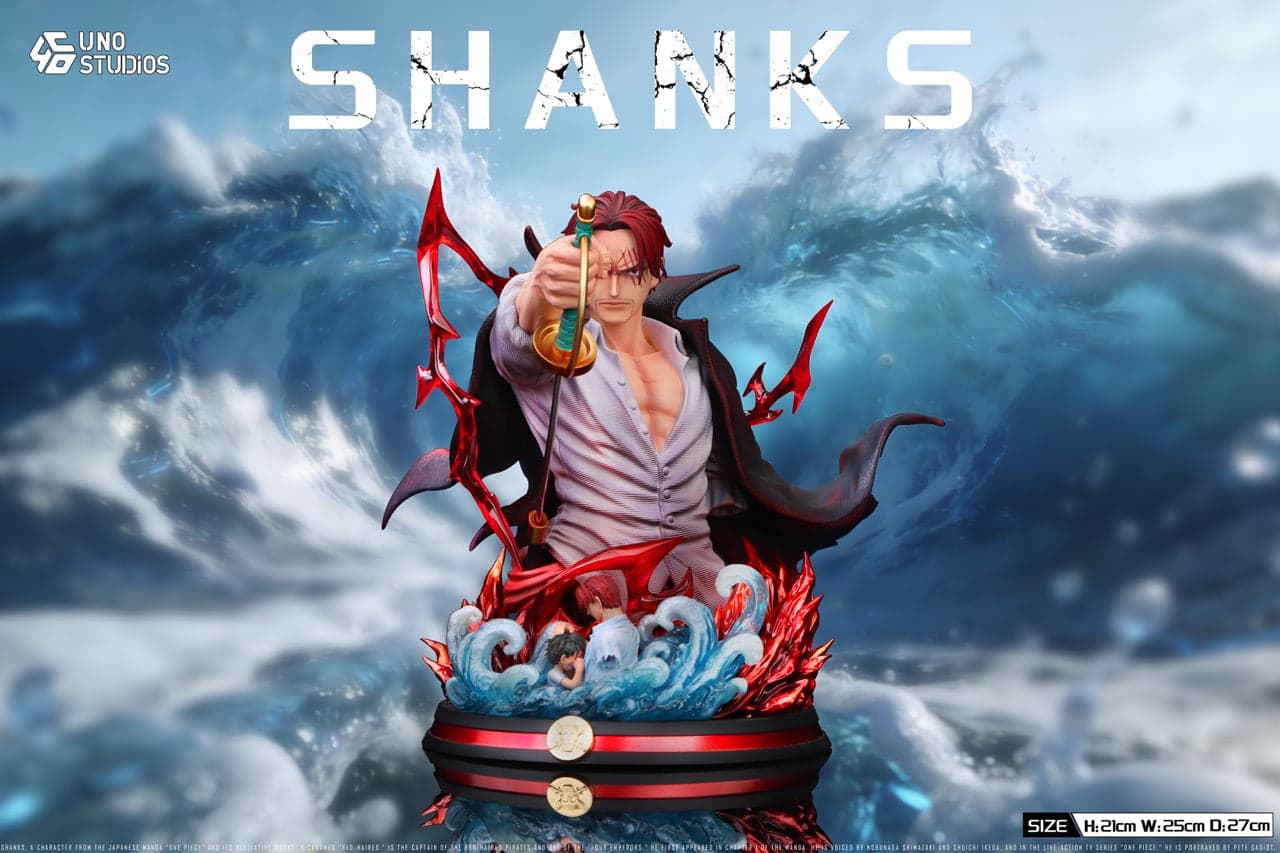 One Piece UNO Studio Shanks Bust 2