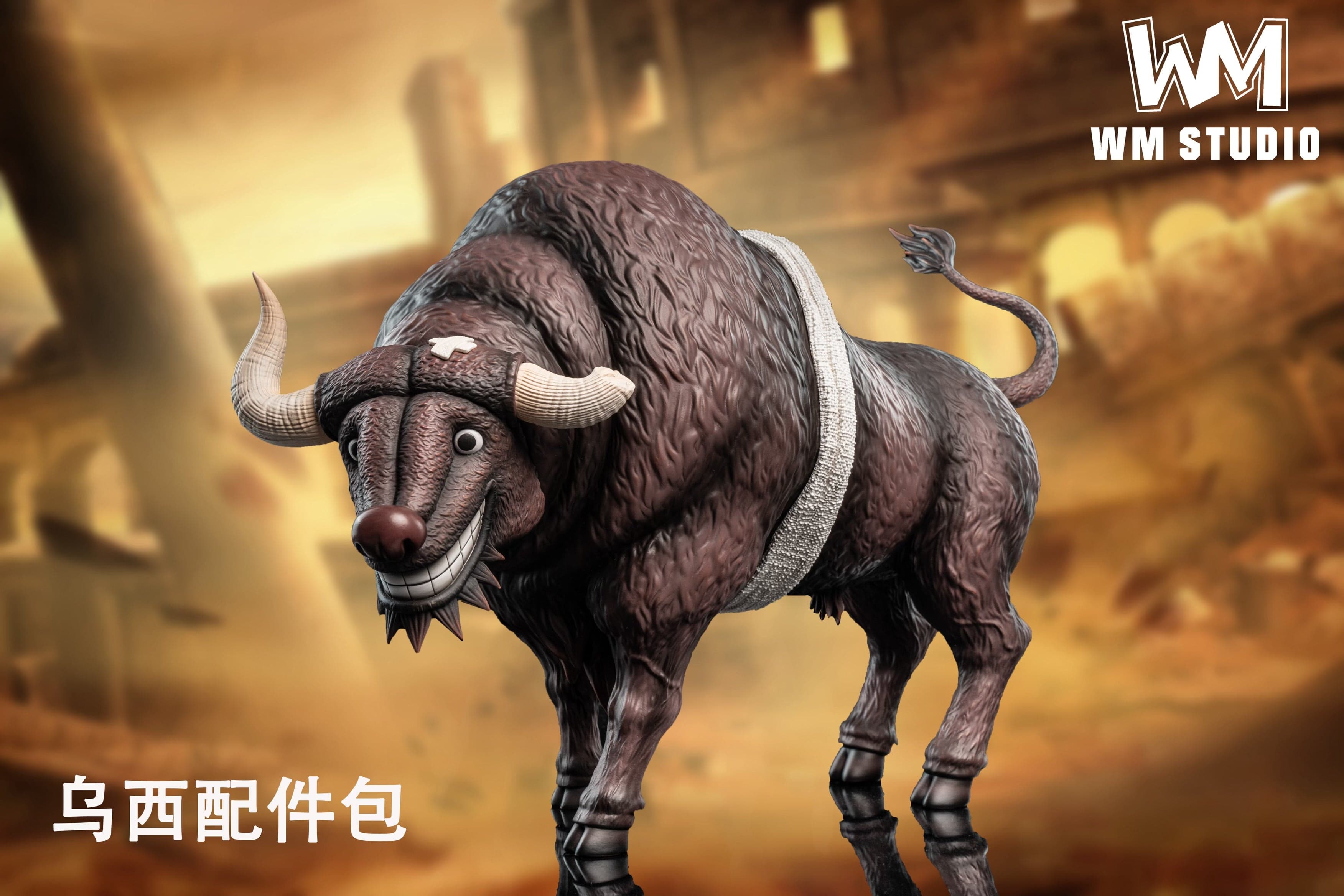 One Piece WM Studio Monkey D Luffy x Fighting Bull 3
