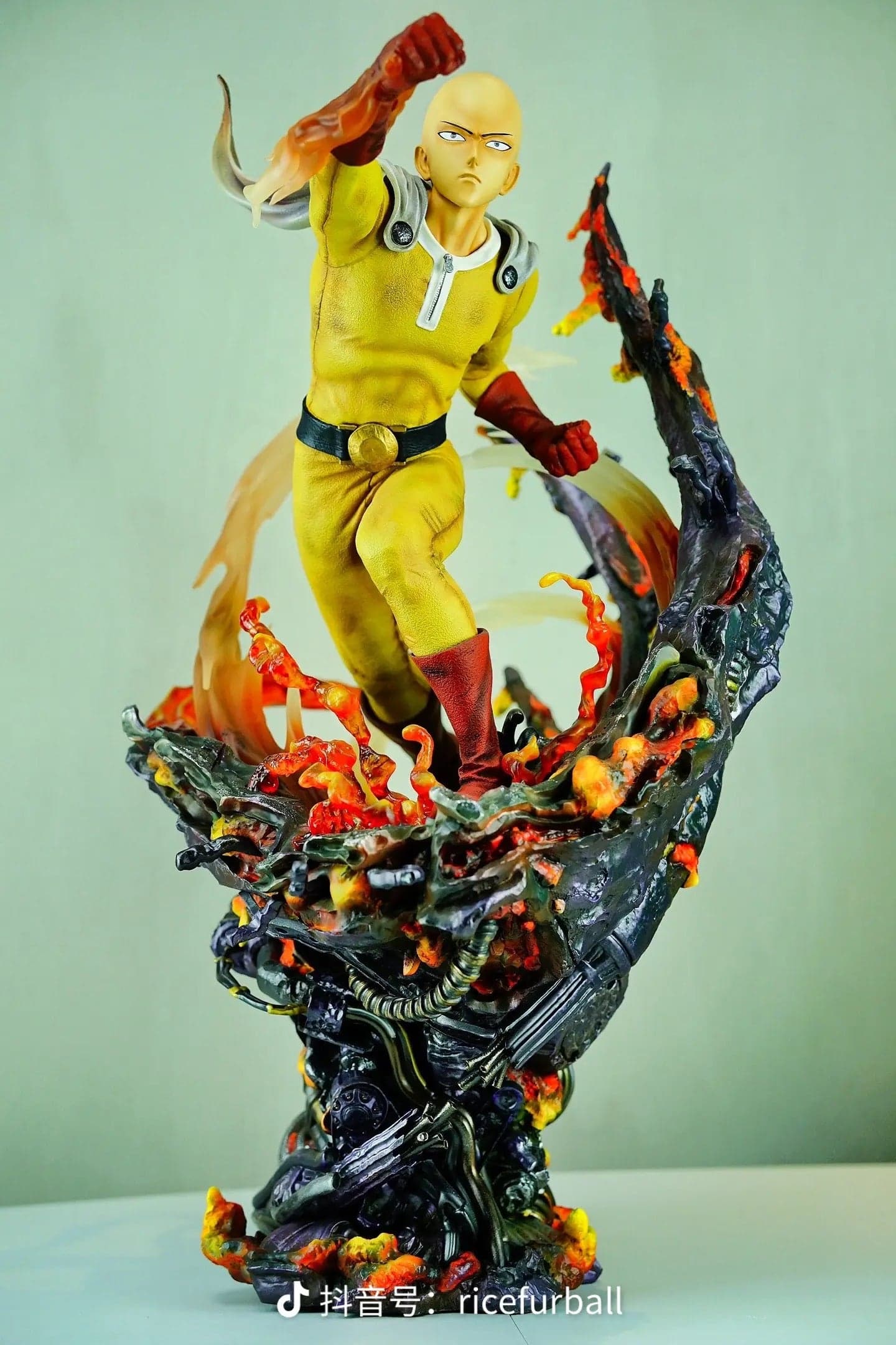 One Punch Man Unique Art Studio Saitama Licensed 2