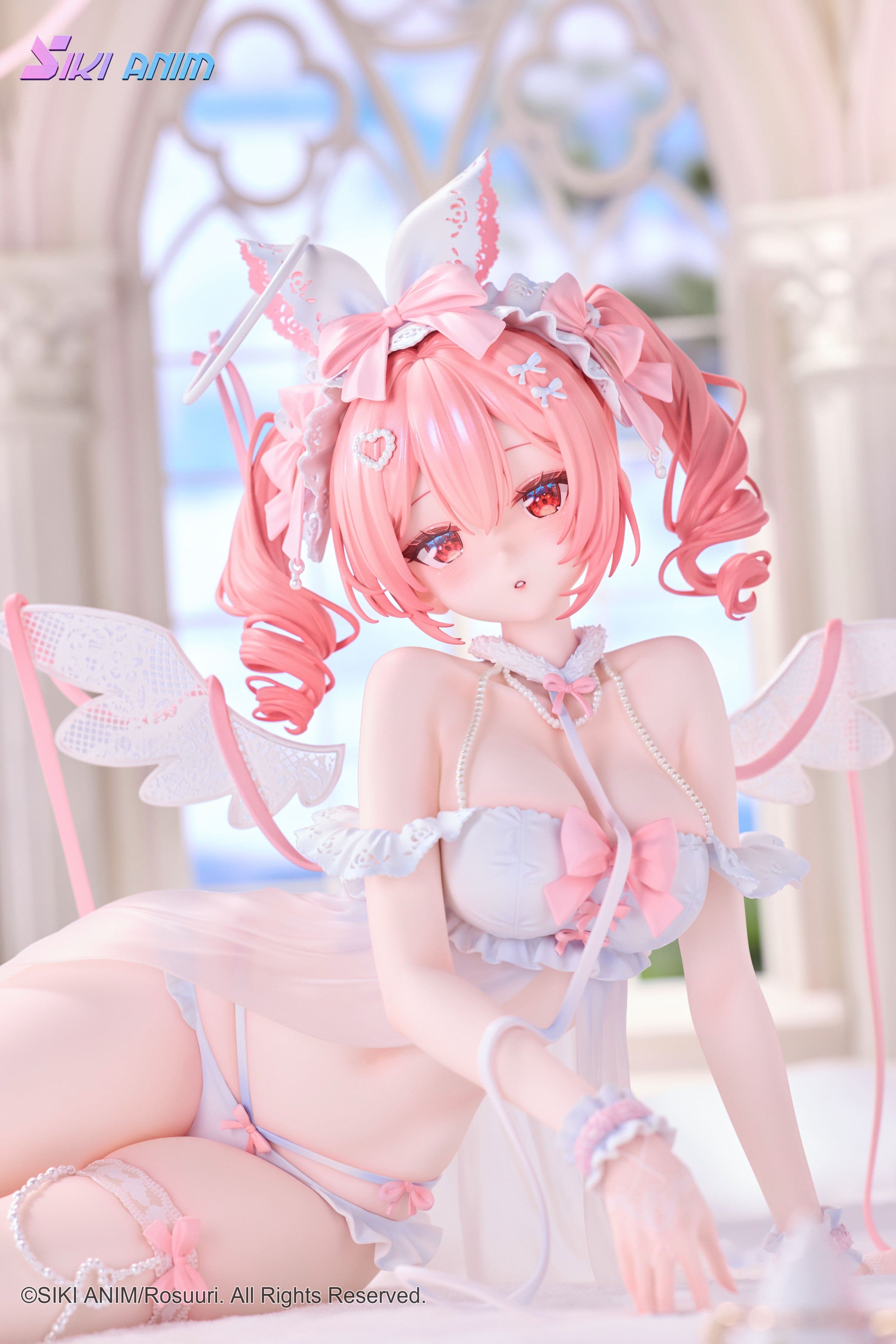 Original SIKI ANIM Studio White Rabbit Rosu Angel 3