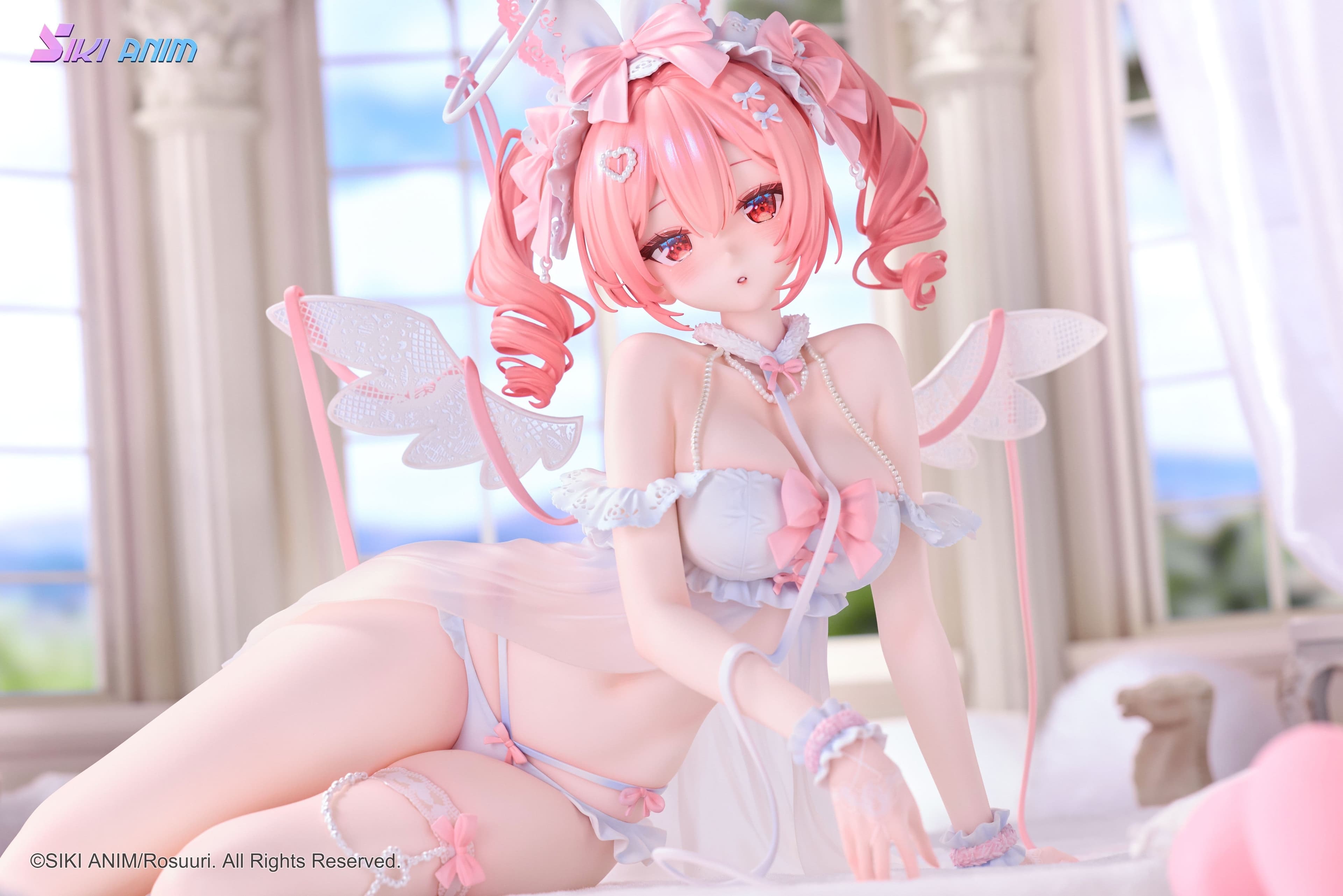 Original SIKI ANIM Studio White Rabbit Rosu Angel 4