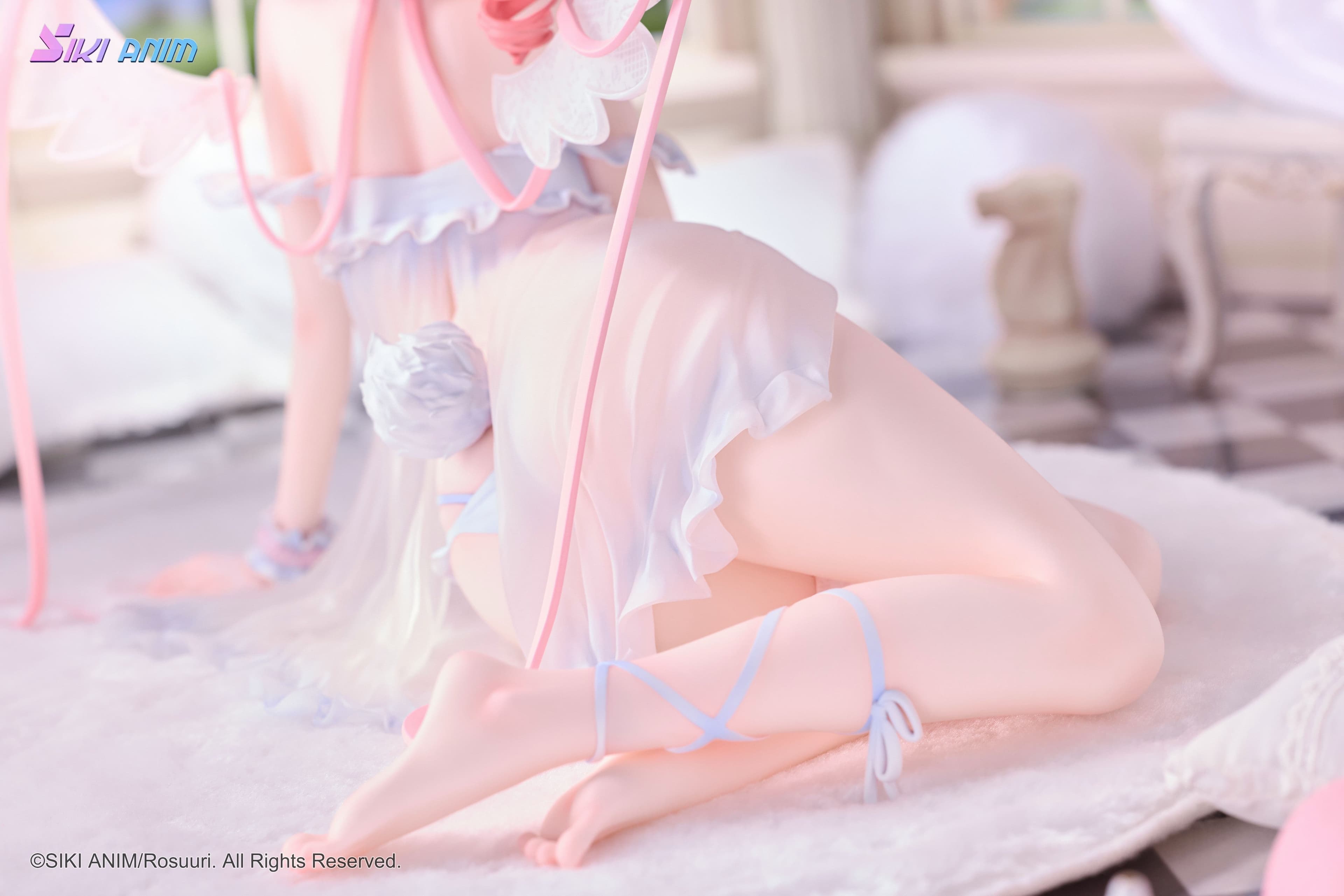 Original SIKI ANIM Studio White Rabbit Rosu Angel 5