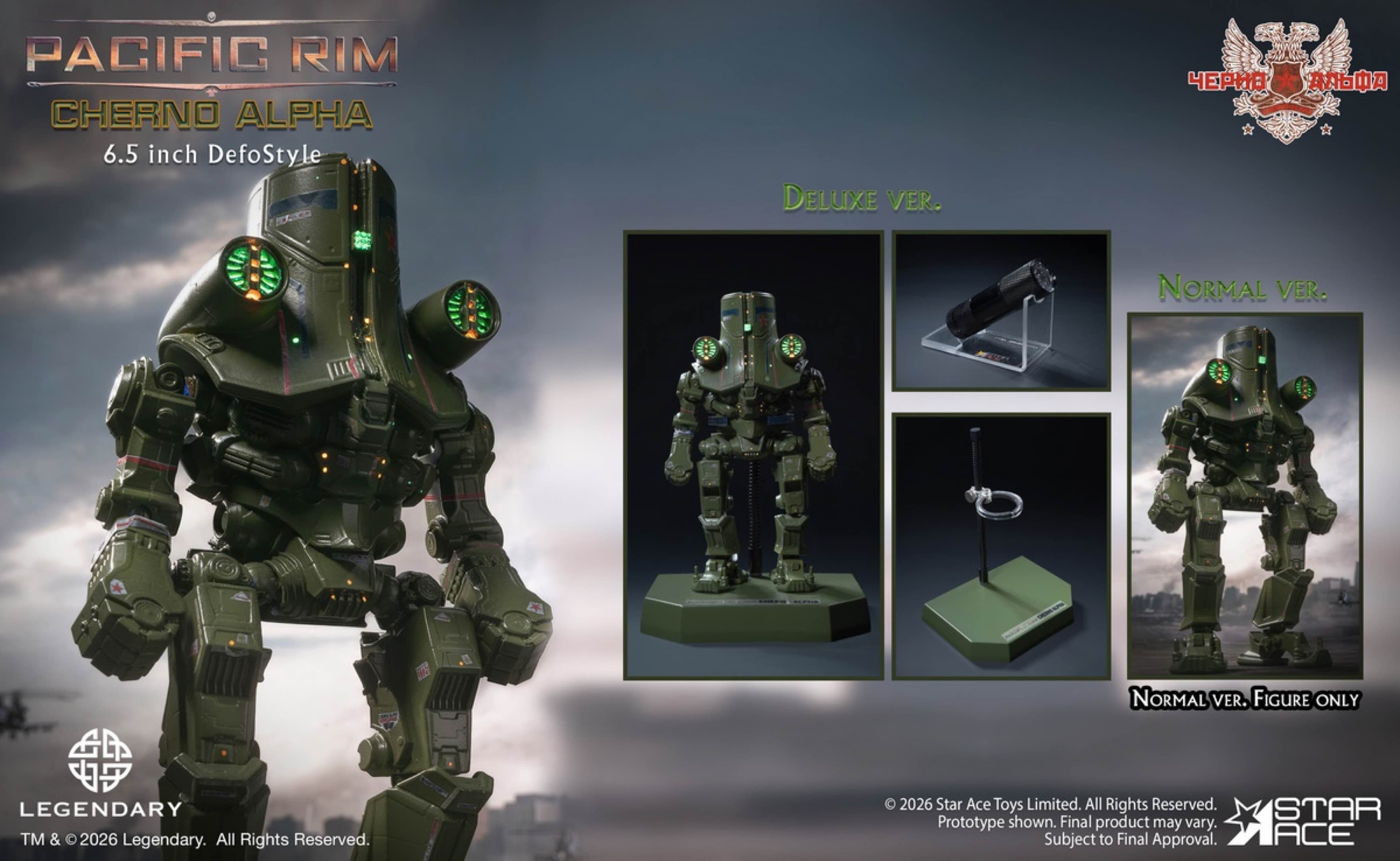 Pacific Rim Star Ace Toys DefoStyle Cherno Alpha 3