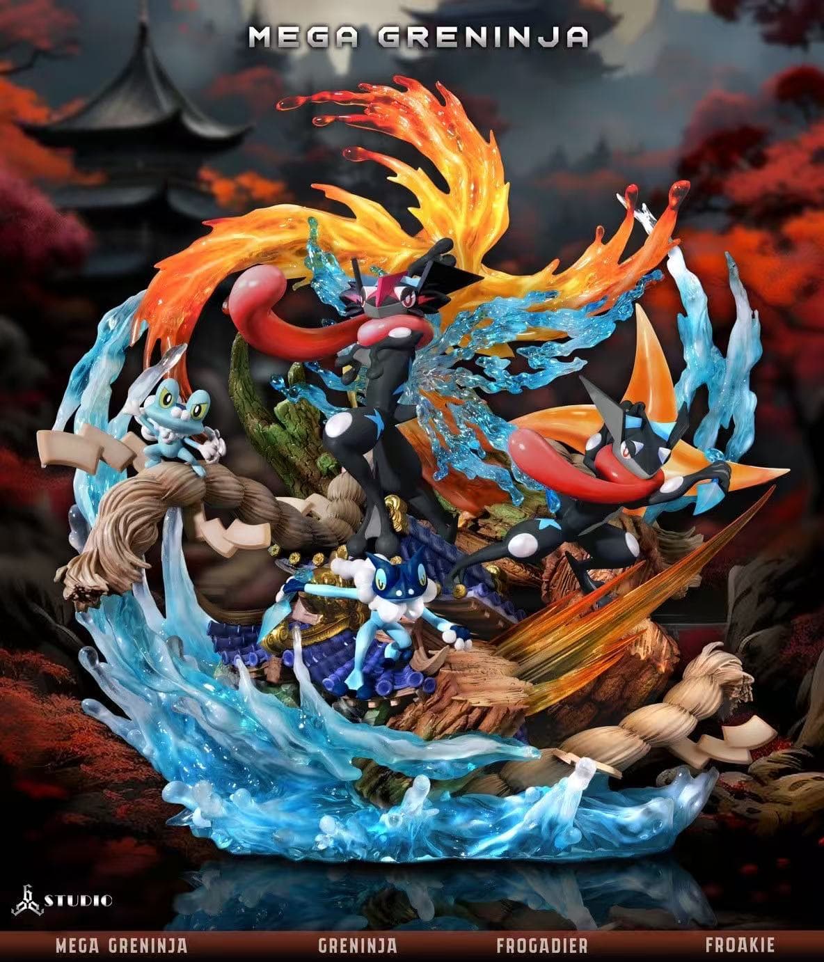 Pokemon 666 Studio Mega Greninja 1