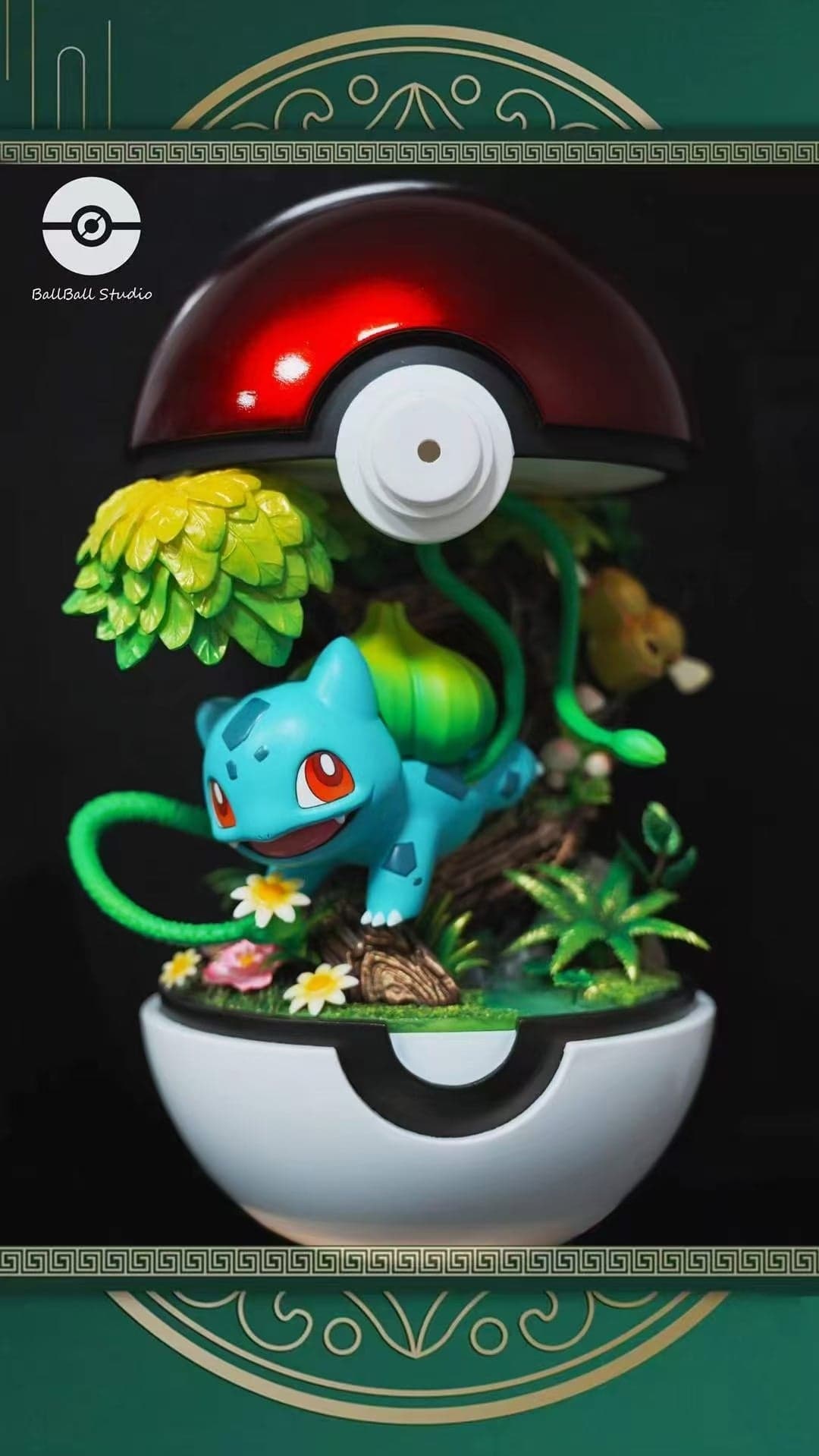 Pokemon BallBall Studio Bulbasaur 3