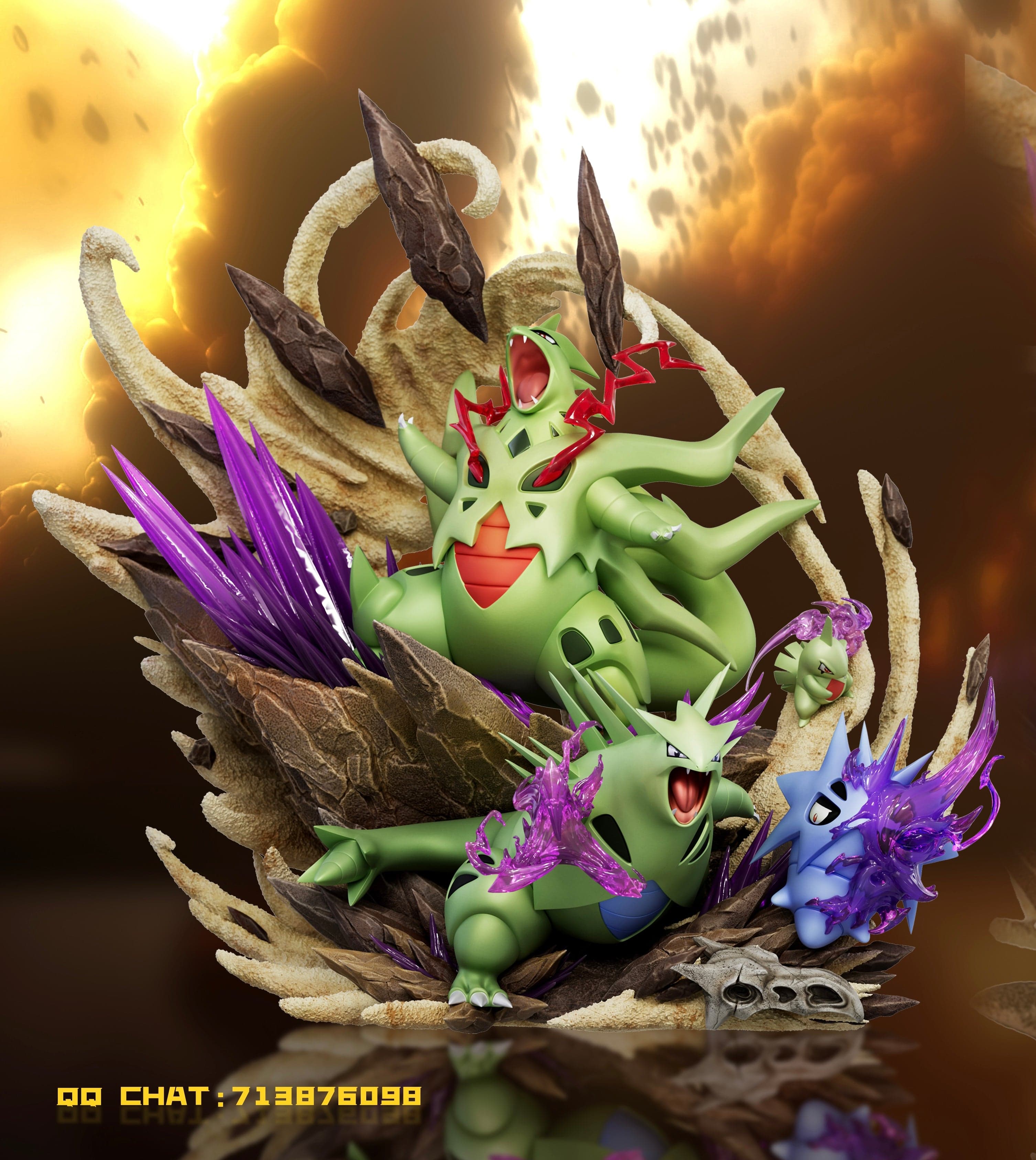 Pokemon Black Rose Studio Tyranitar 2