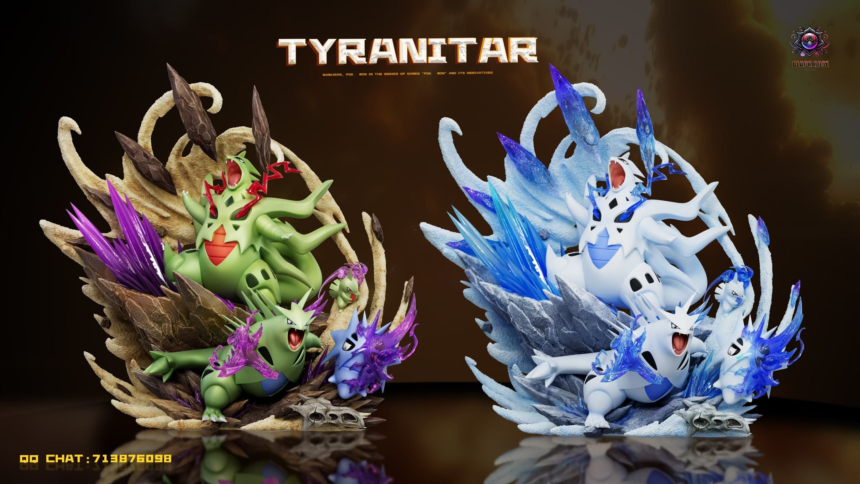 Pokemon Black Rose Studio Tyranitar 3