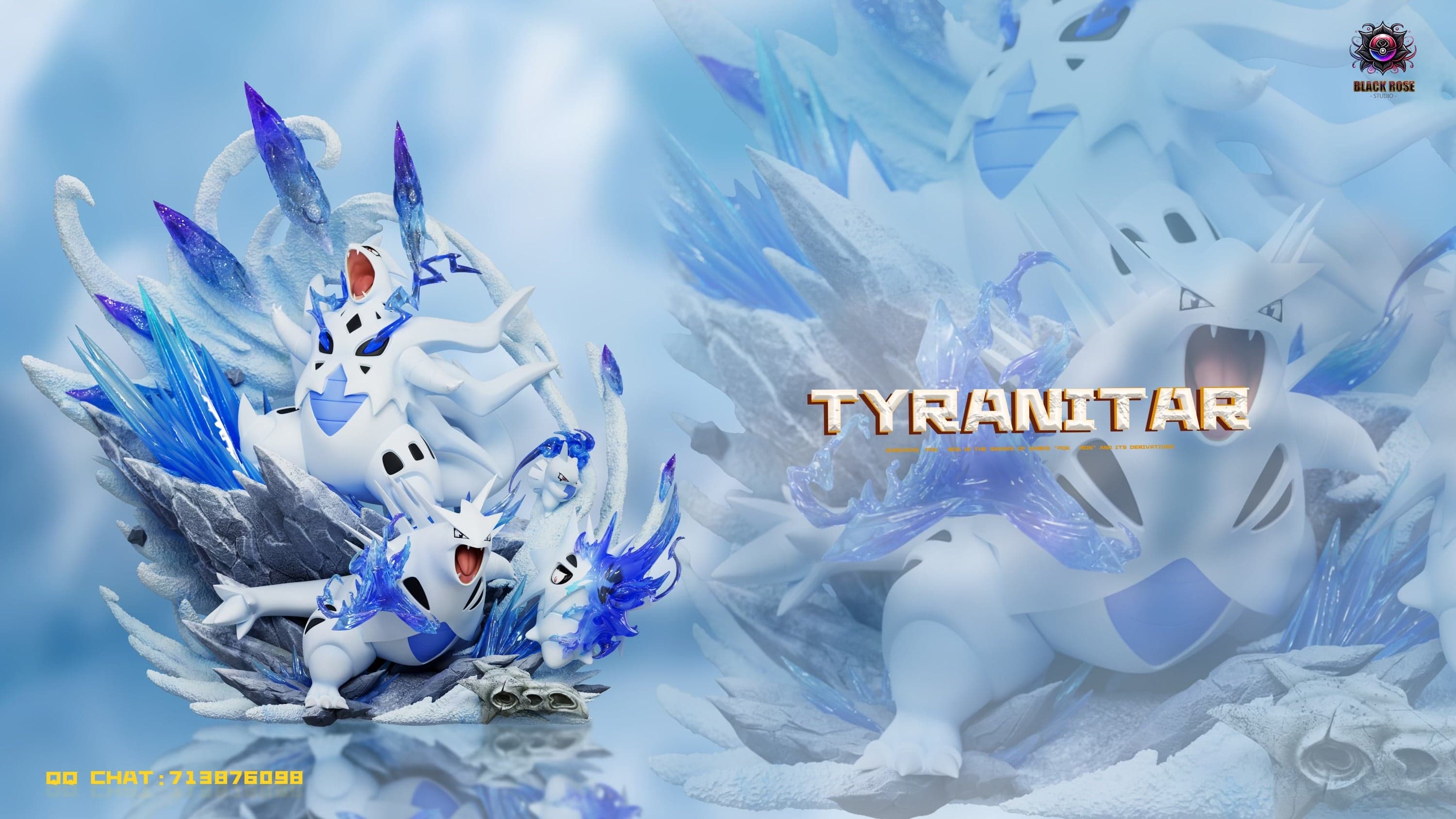 Pokemon Black Rose Studio Tyranitar 4