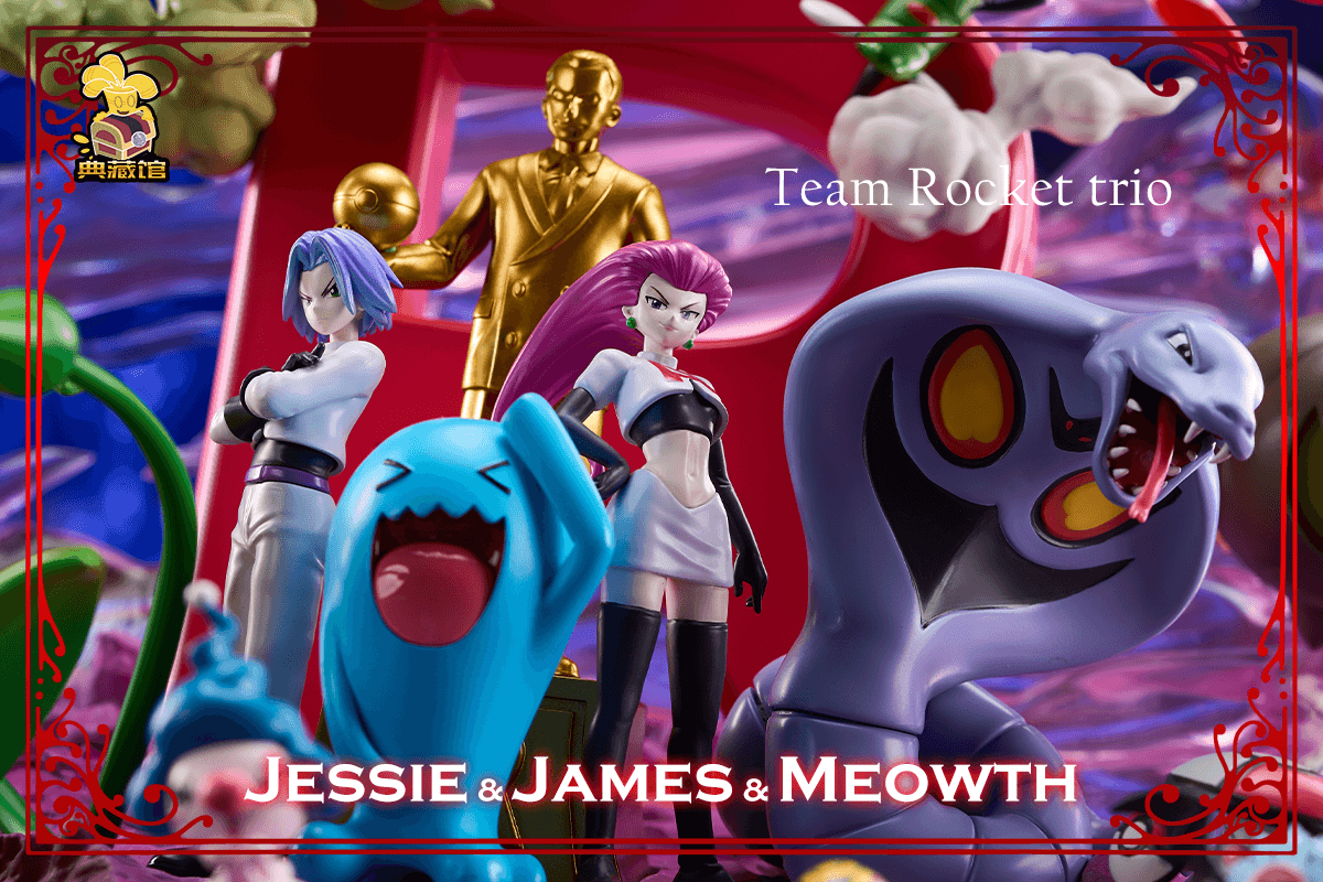 Pokemon Collection Hall Studio Team Rocket 3