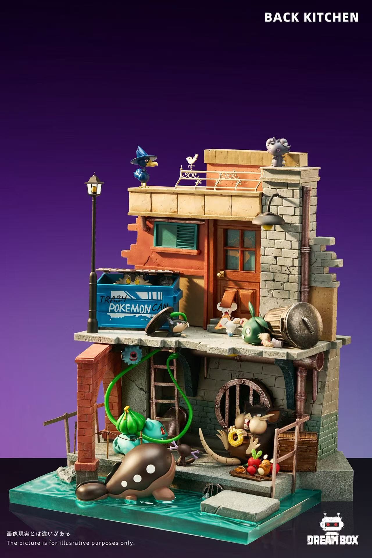 Pokémon Dream Box Studio City Kitchen Elf 1