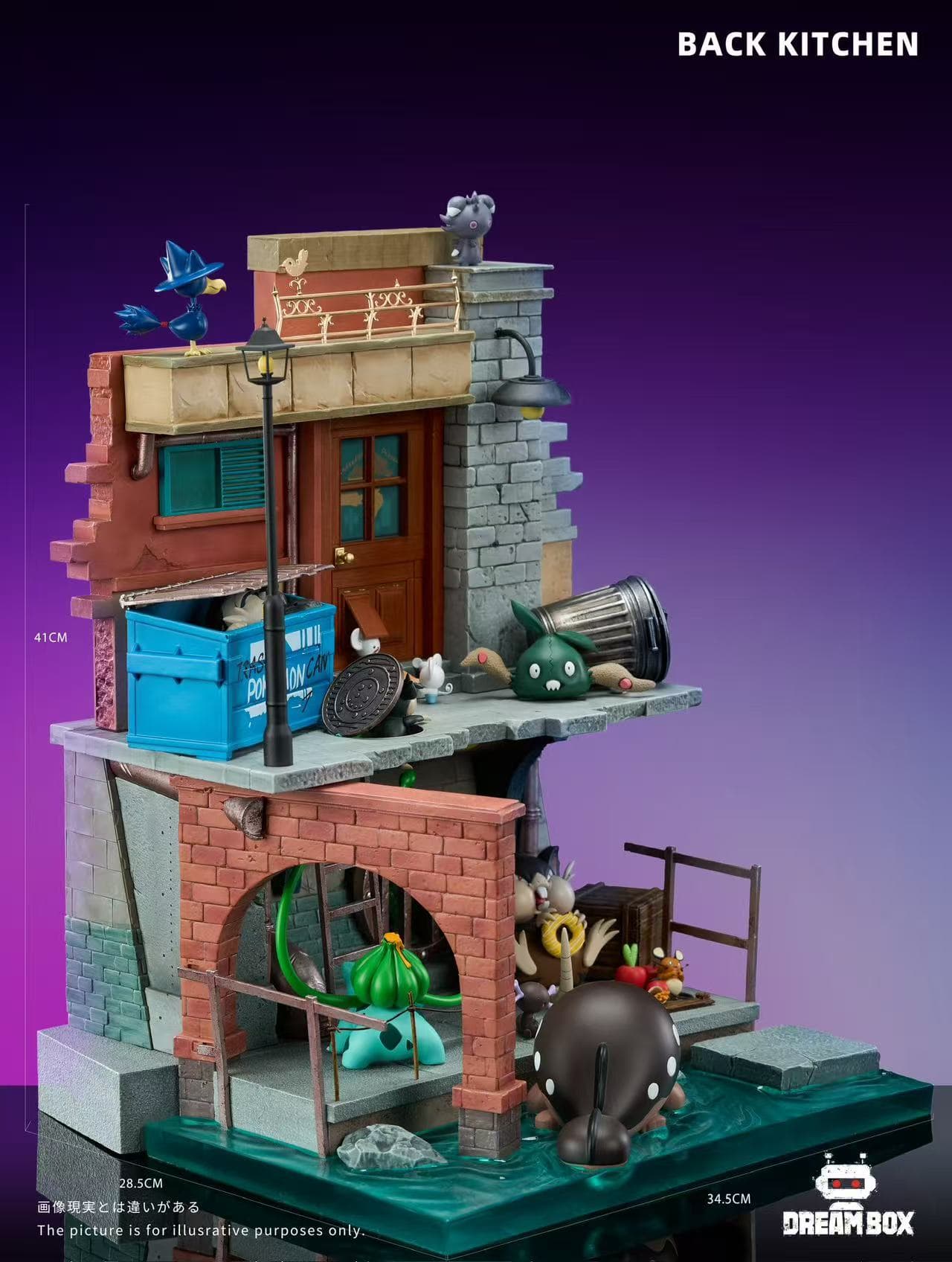 Pokémon Dream Box Studio City Kitchen Elf 2