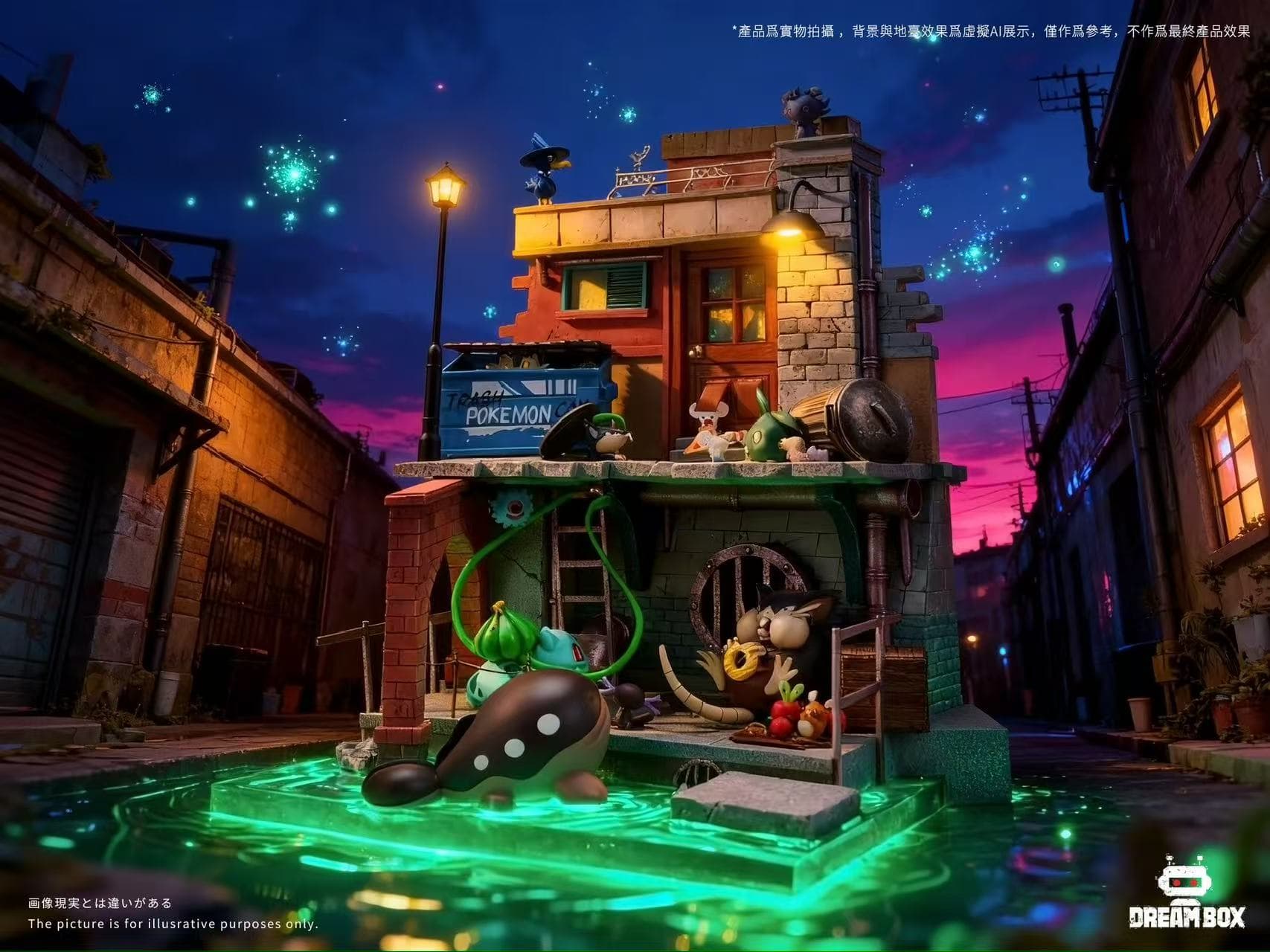Pokémon Dream Box Studio City Kitchen Elf 4