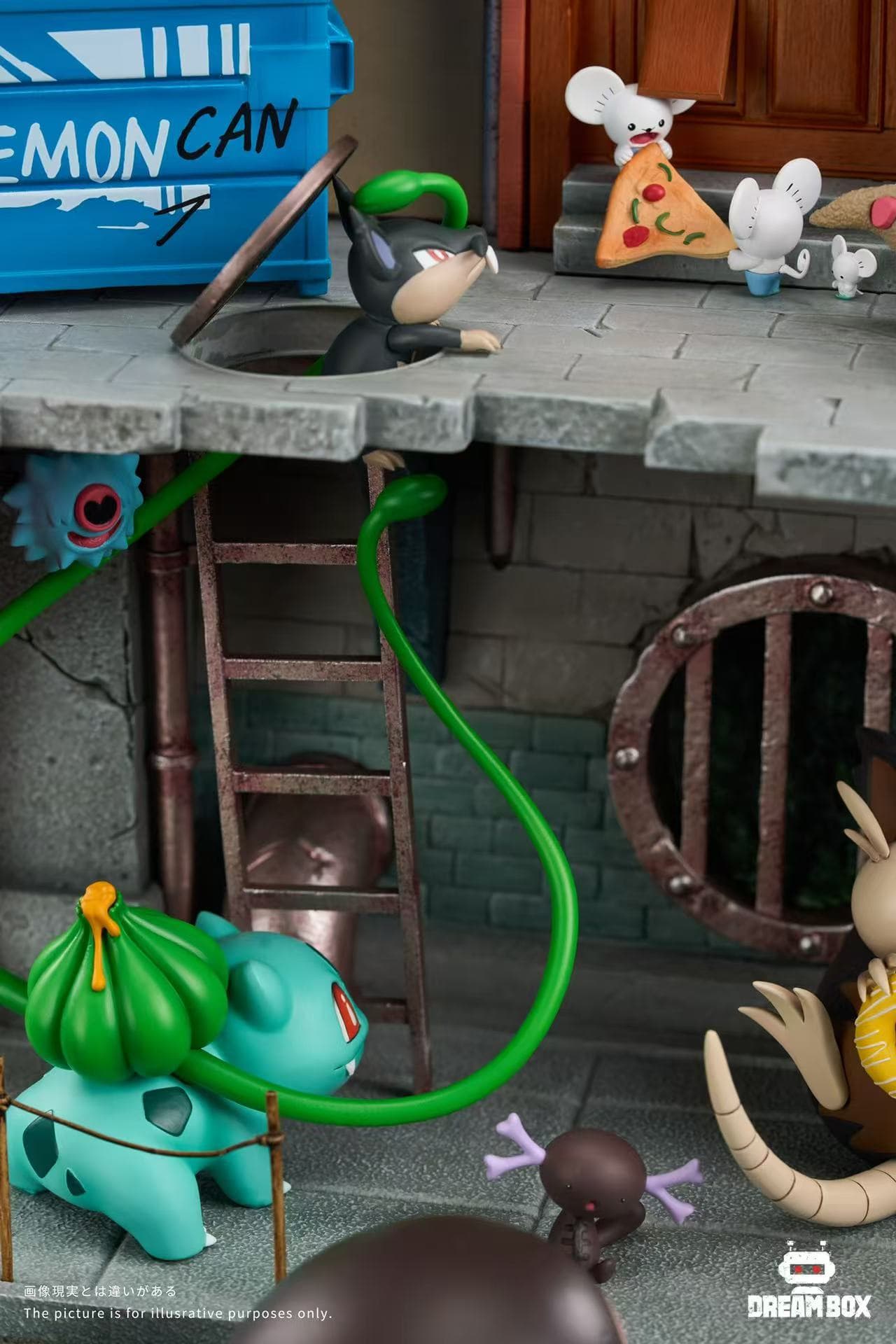 Pokémon Dream Box Studio City Kitchen Elf 5