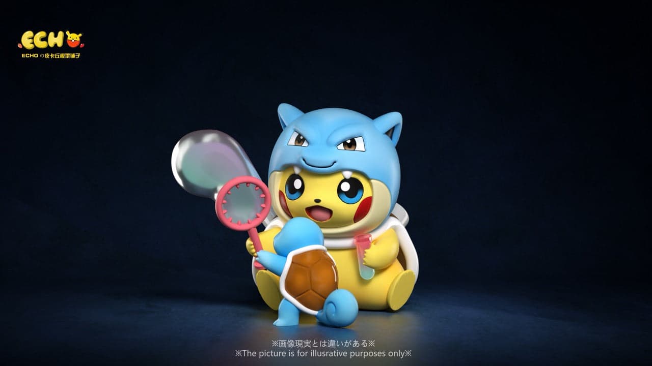 Pokemon ECHO Studio Pikachu Cosplay Kanto Starters 3