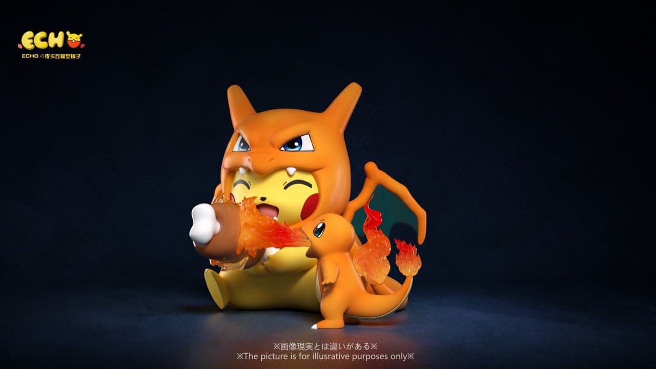 Pokemon ECHO Studio Pikachu Cosplay Kanto Starters 4