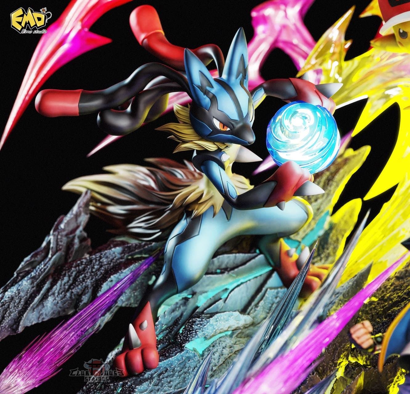 Pokemon EMO Studio Ash Ketchum Pokemon Master 4