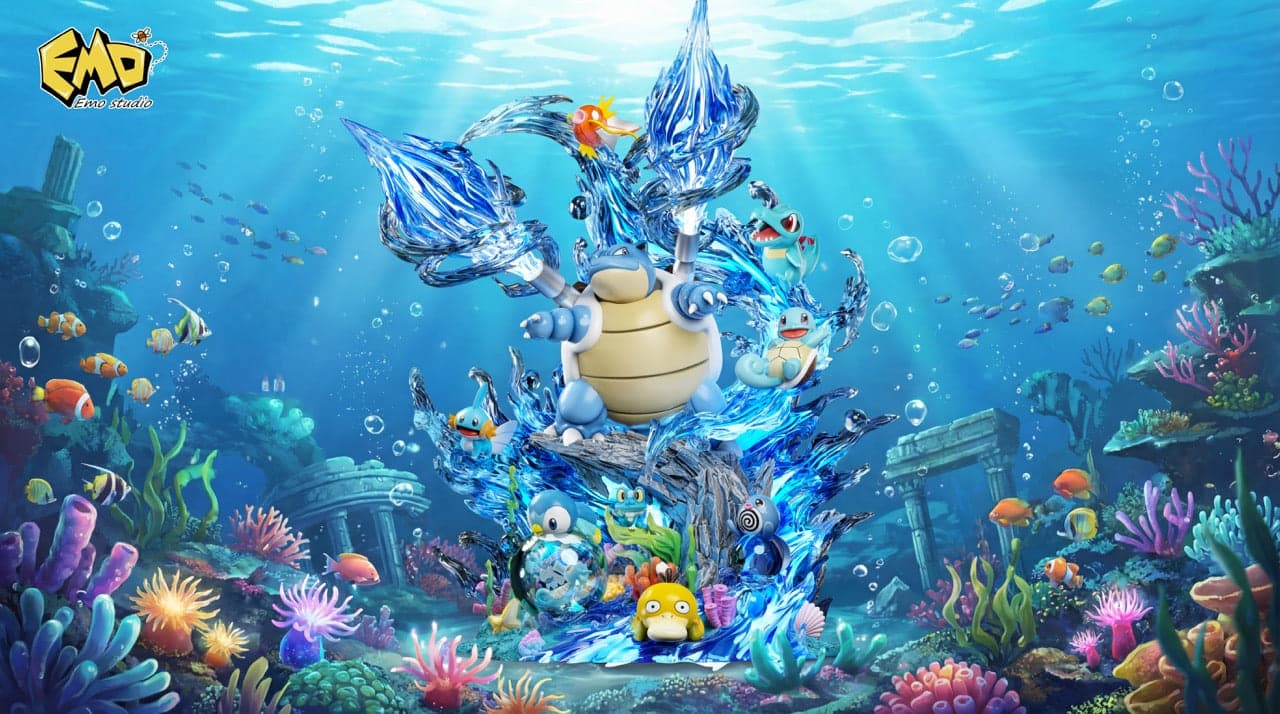 Pokemon Emo Studio Water Type Blastoise Ecosystem 1