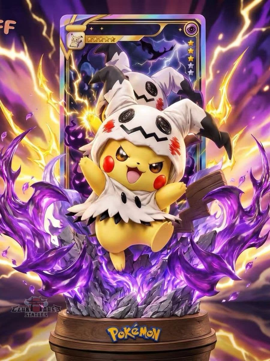 Pokémon Emo X Puff Studio Mimikyu Pikachu