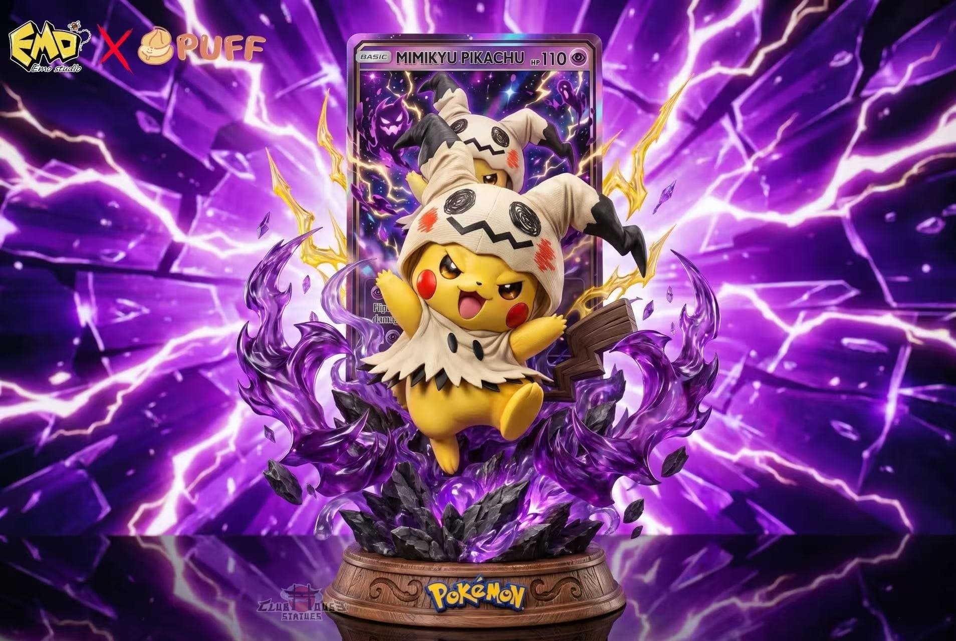 Pokémon Emo X Puff Studio Mimikyu Pikachu 2