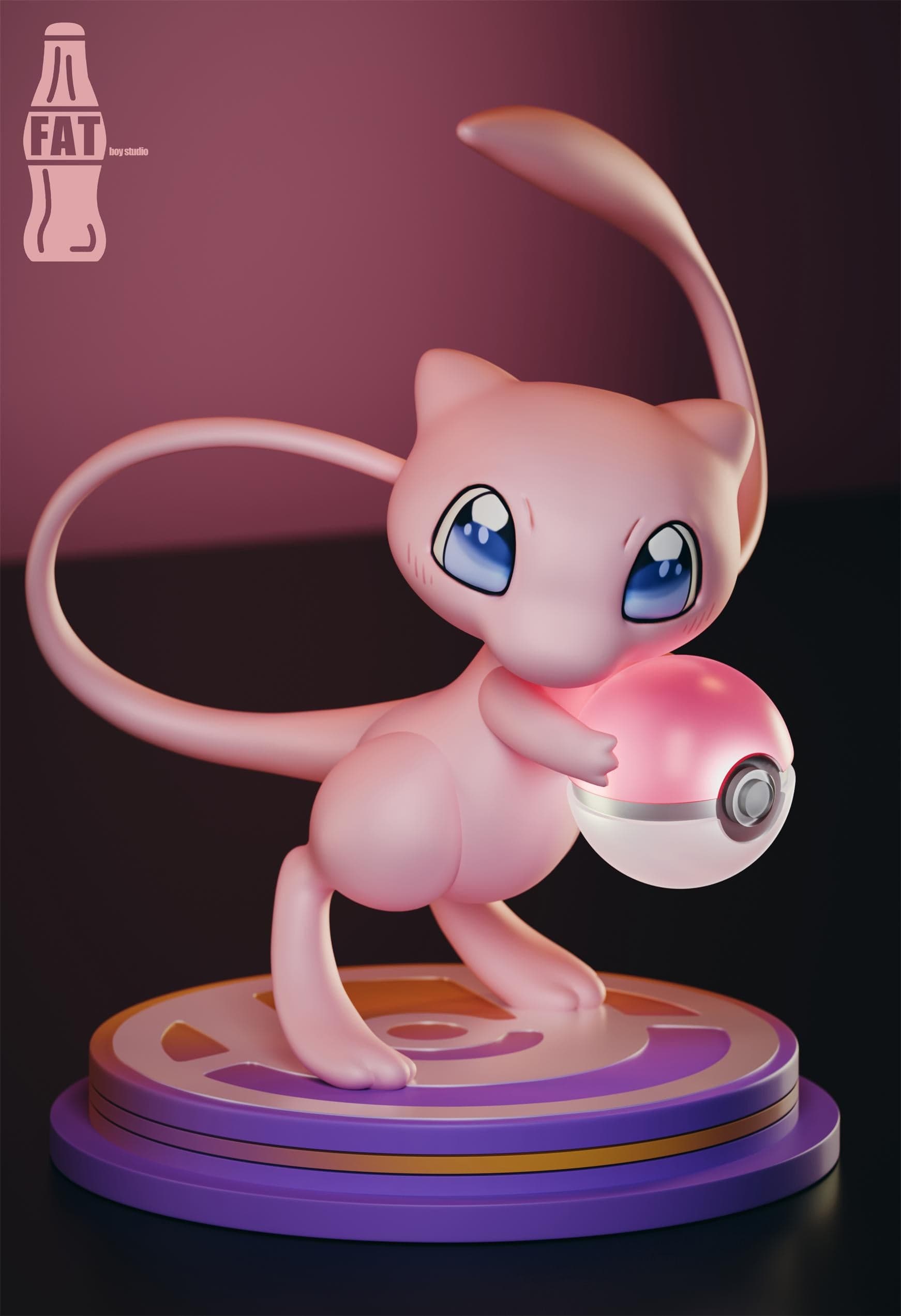 Pokemon FAT BOY Studio Mew Poke Ball 2
