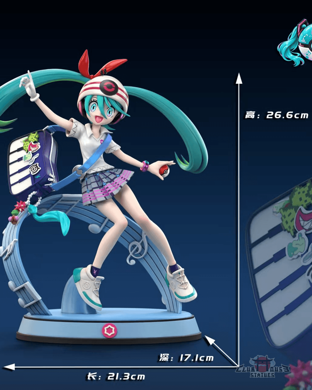 Pokémon Feat Hatsune Miku Miku Studio Hatsune Miku 5