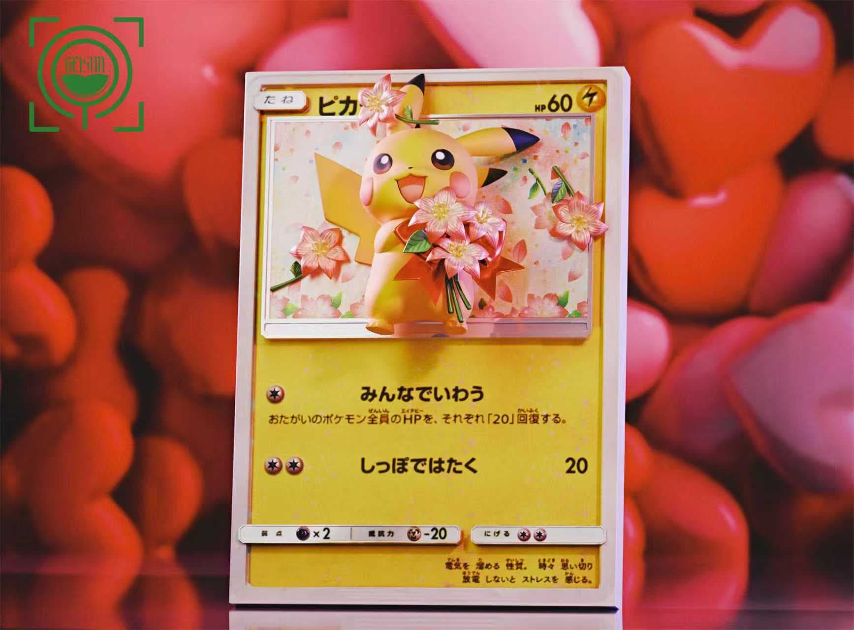Pokemon GEISHA Studio Bouquet Pikachu 2