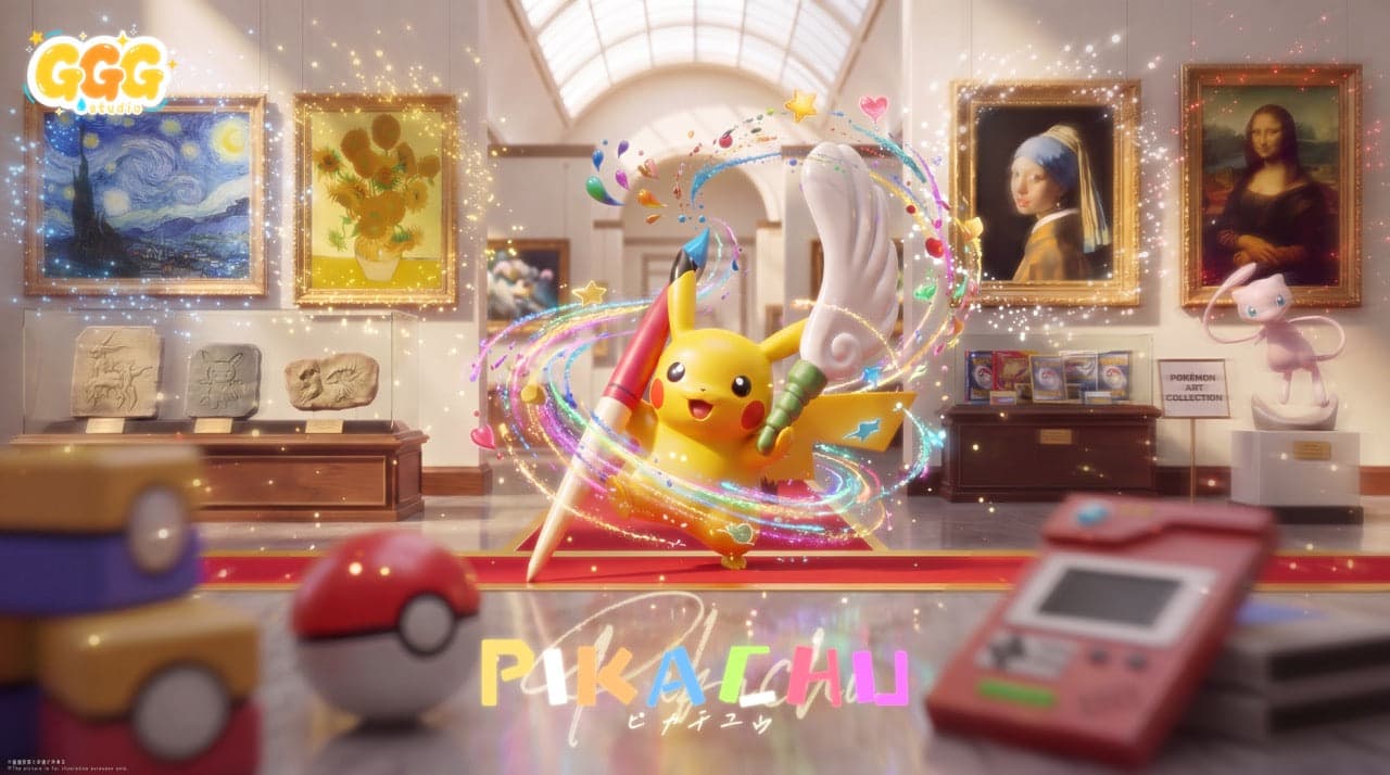 Pokemon GGG Studio Painter Pikachu 1