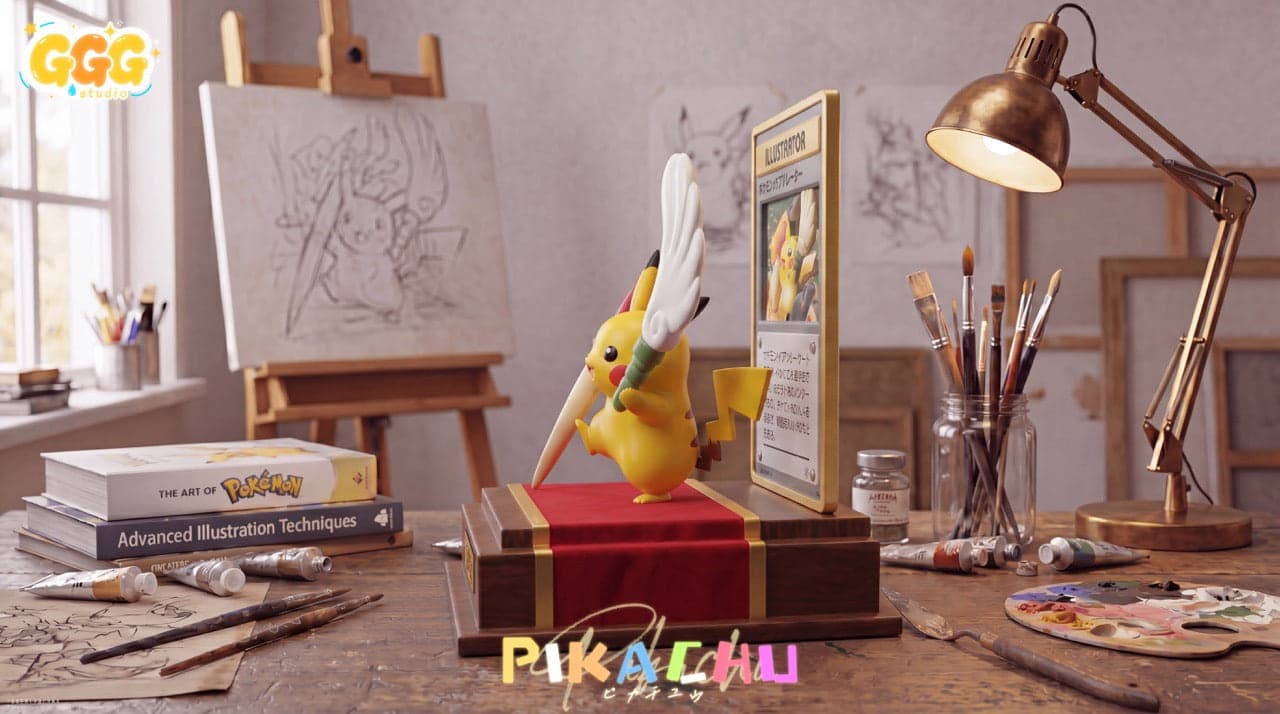 Pokemon GGG Studio Painter Pikachu 3