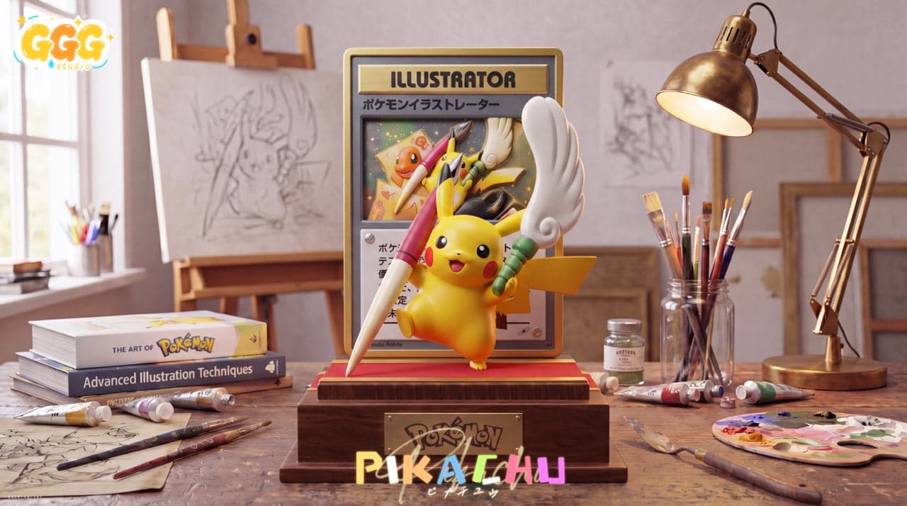 Pokemon GGG Studio Painter Pikachu 4