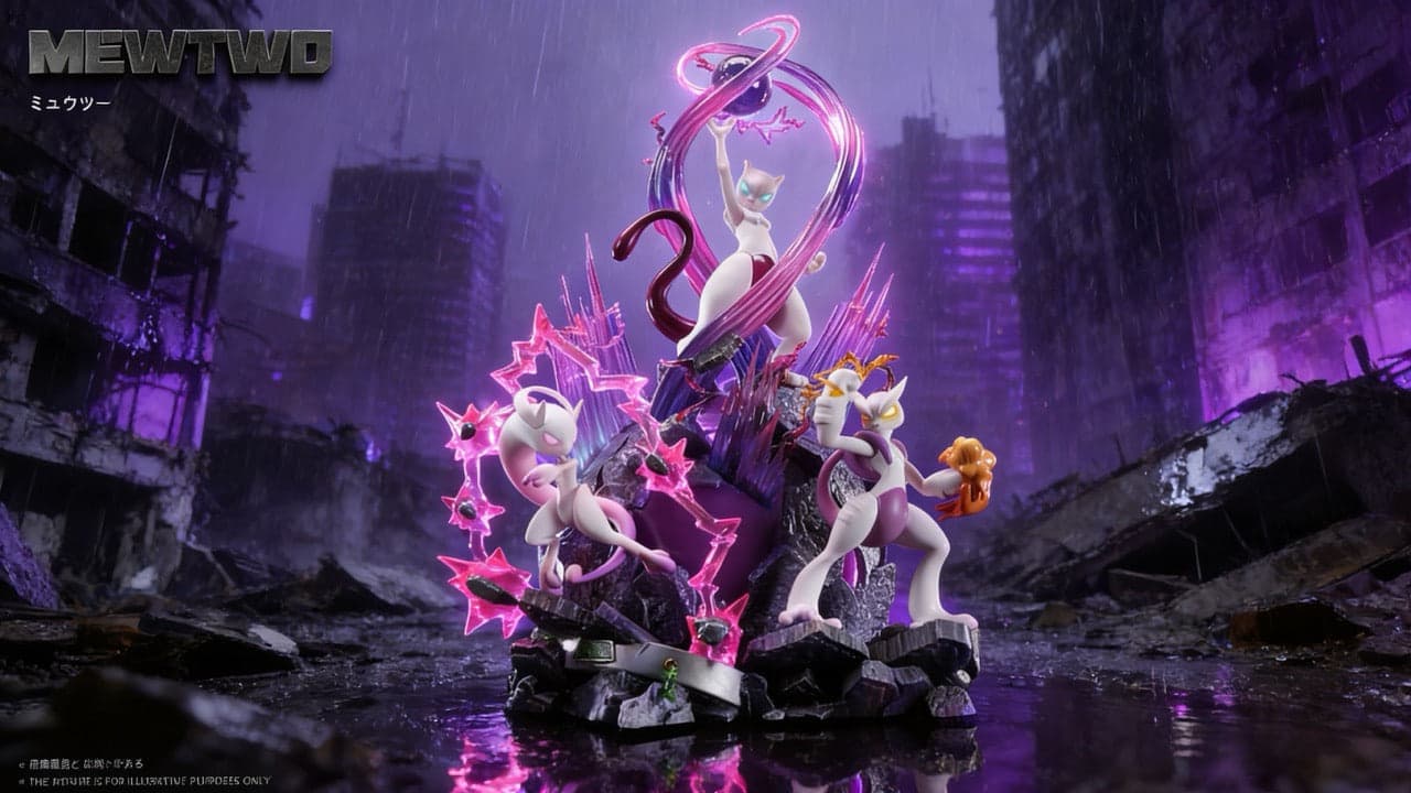 Pokemon JP Studio Mewtwo Group 2