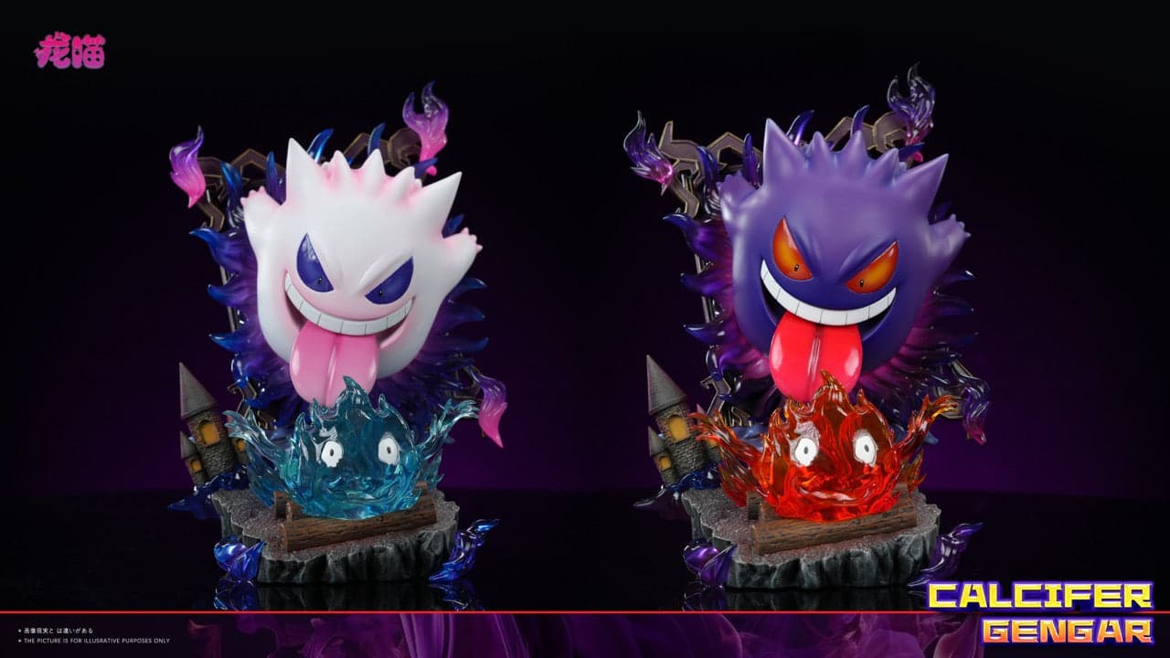 Pokemon Long Miao Studio Gengar x Calcifer 1