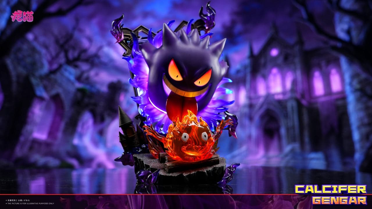 Pokemon Long Miao Studio Gengar x Calcifer 2