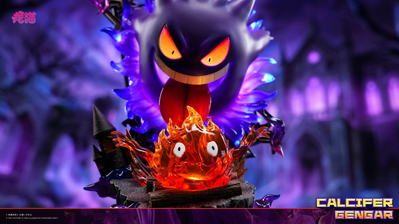 Pokemon Long Miao Studio Gengar x Calcifer 4