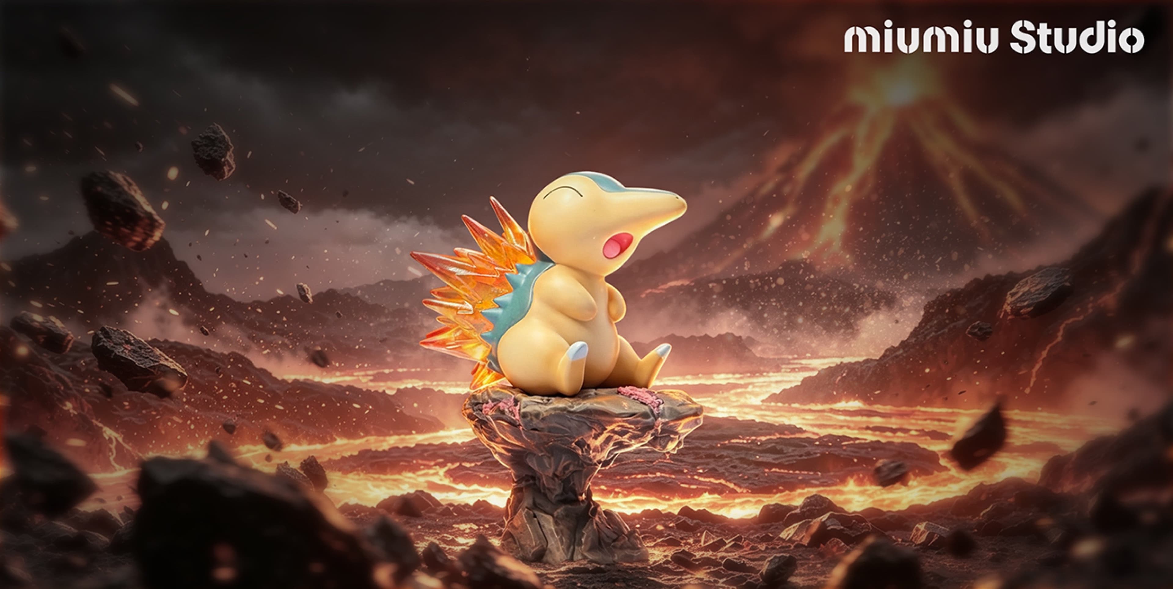 Pokemon Miumiu Studio Cyndaquil 1