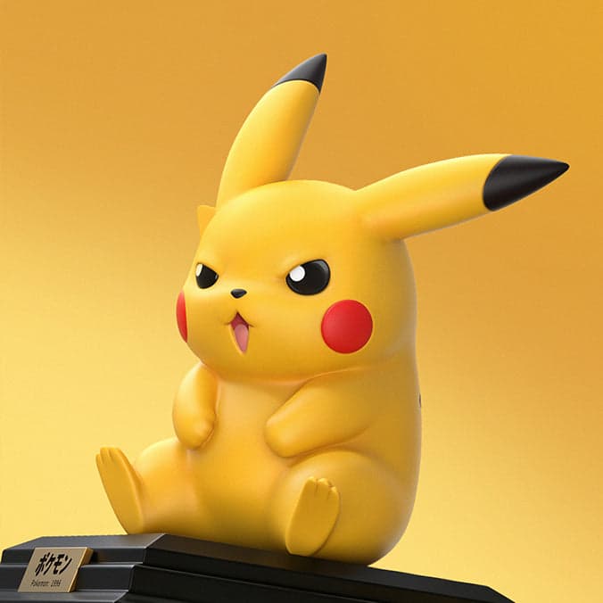 Pokemon Miumiu Studio Grumpy Pikachu