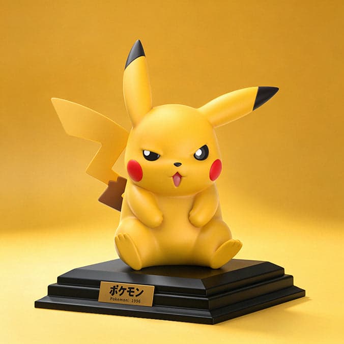 Pokemon Miumiu Studio Grumpy Pikachu 3